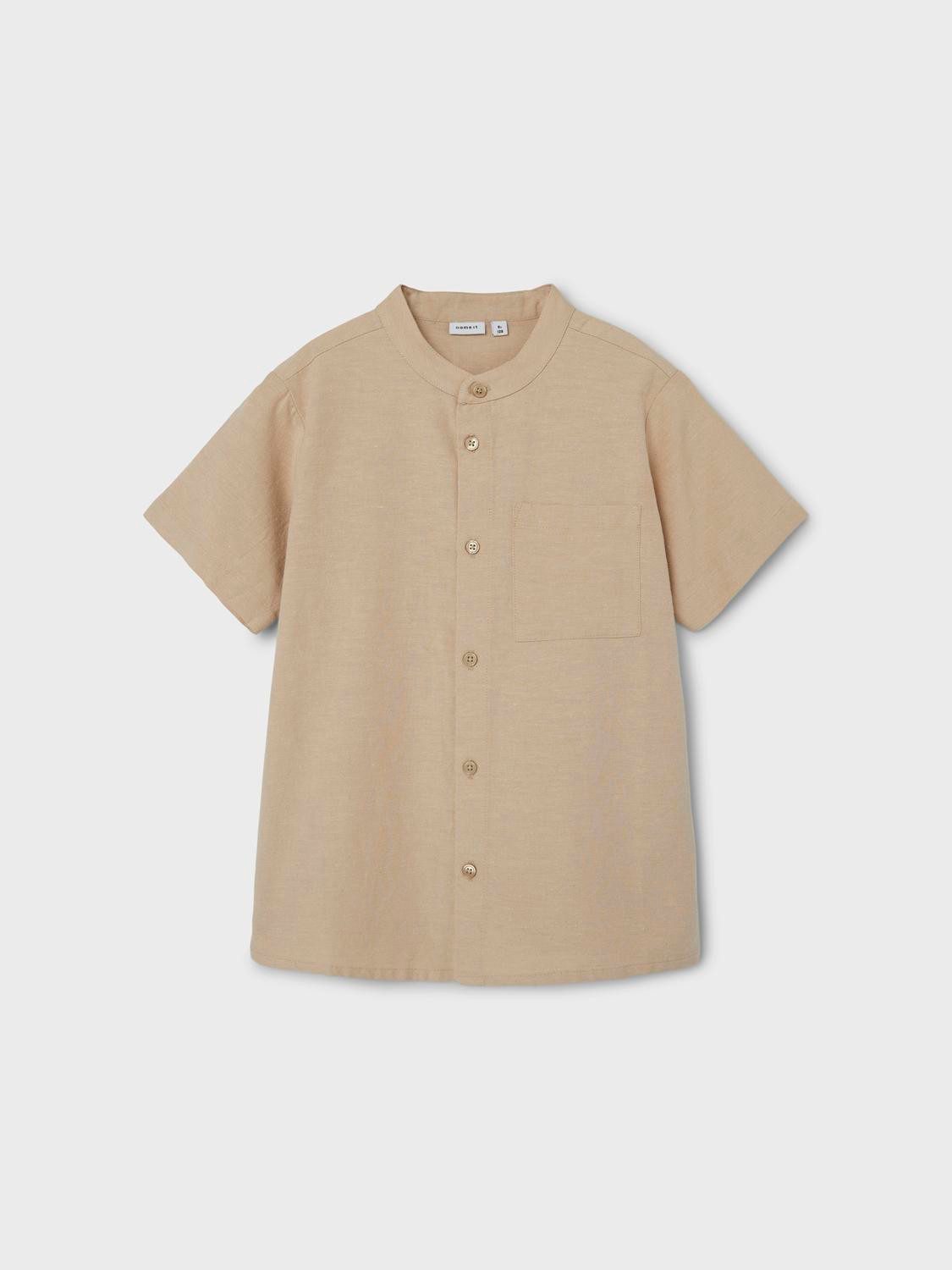 Name It Overhemd met korte mouwen NKMFAHER SS SHIRT F NOOS