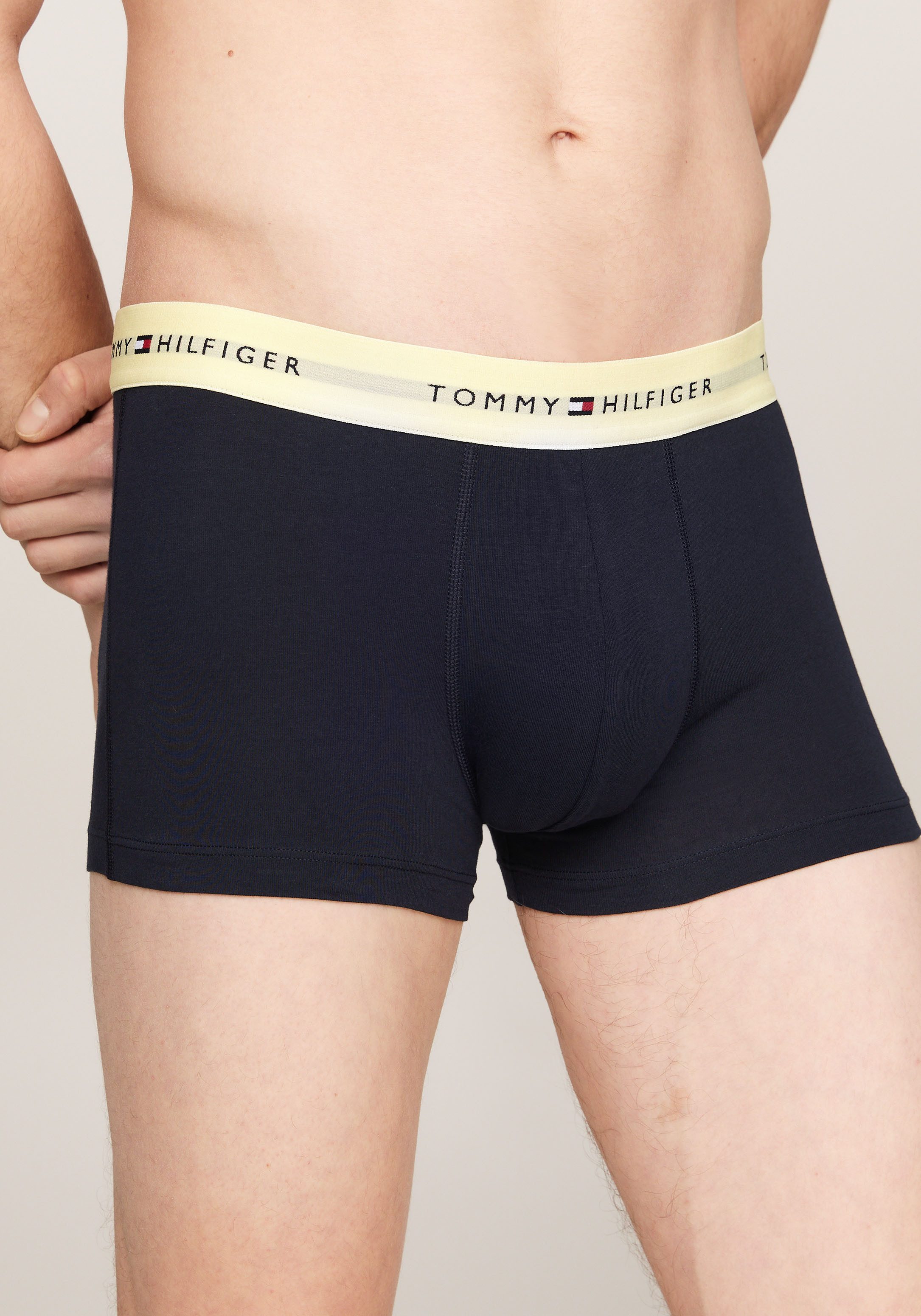 Tommy Hilfiger Underwear Trunk 3P WB TRUNK met elastische logo-band (3 stuks)