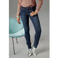 aniston selected slim fit jeans regular waist blauw