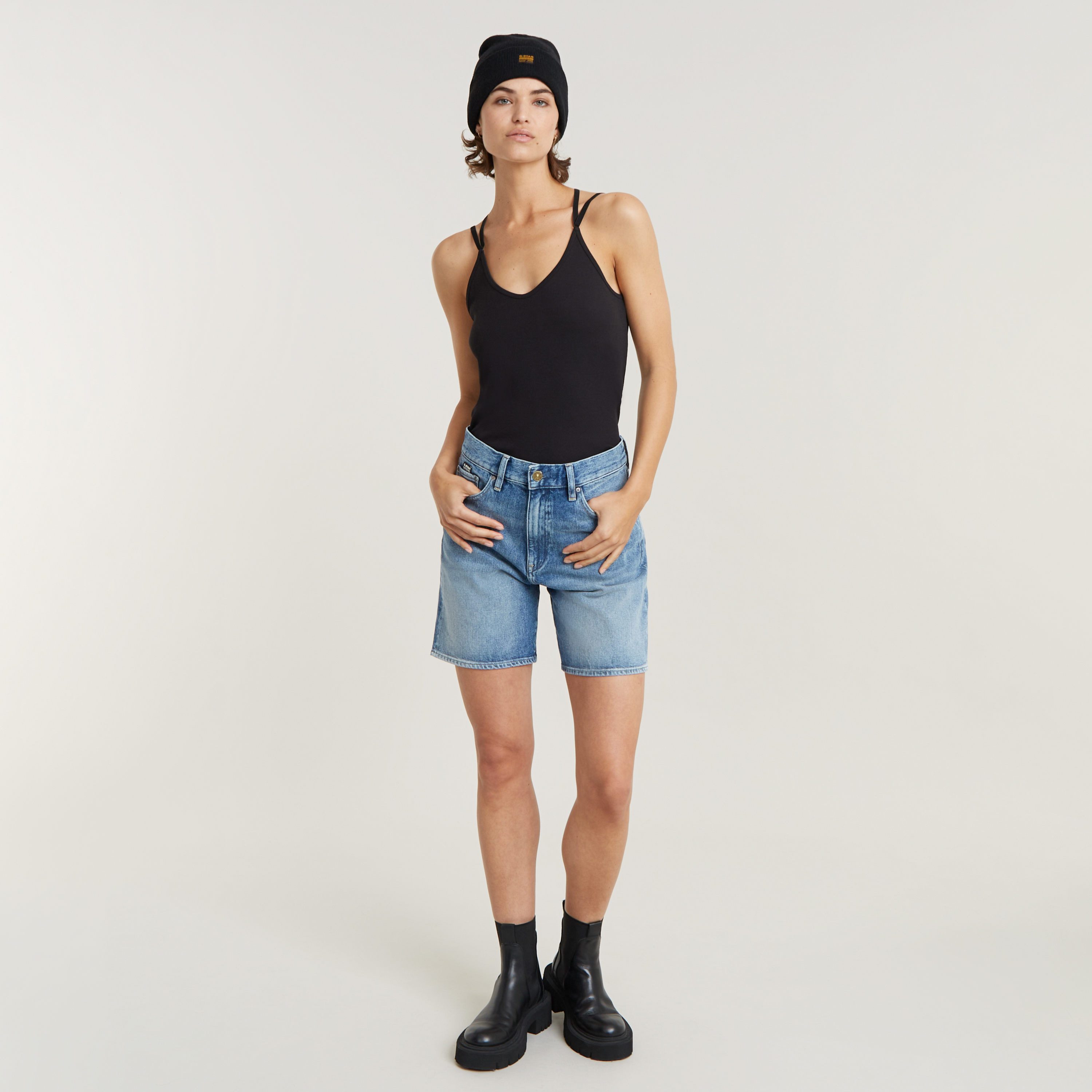 G-Star RAW Short High Bermuda Short clean edge wmn