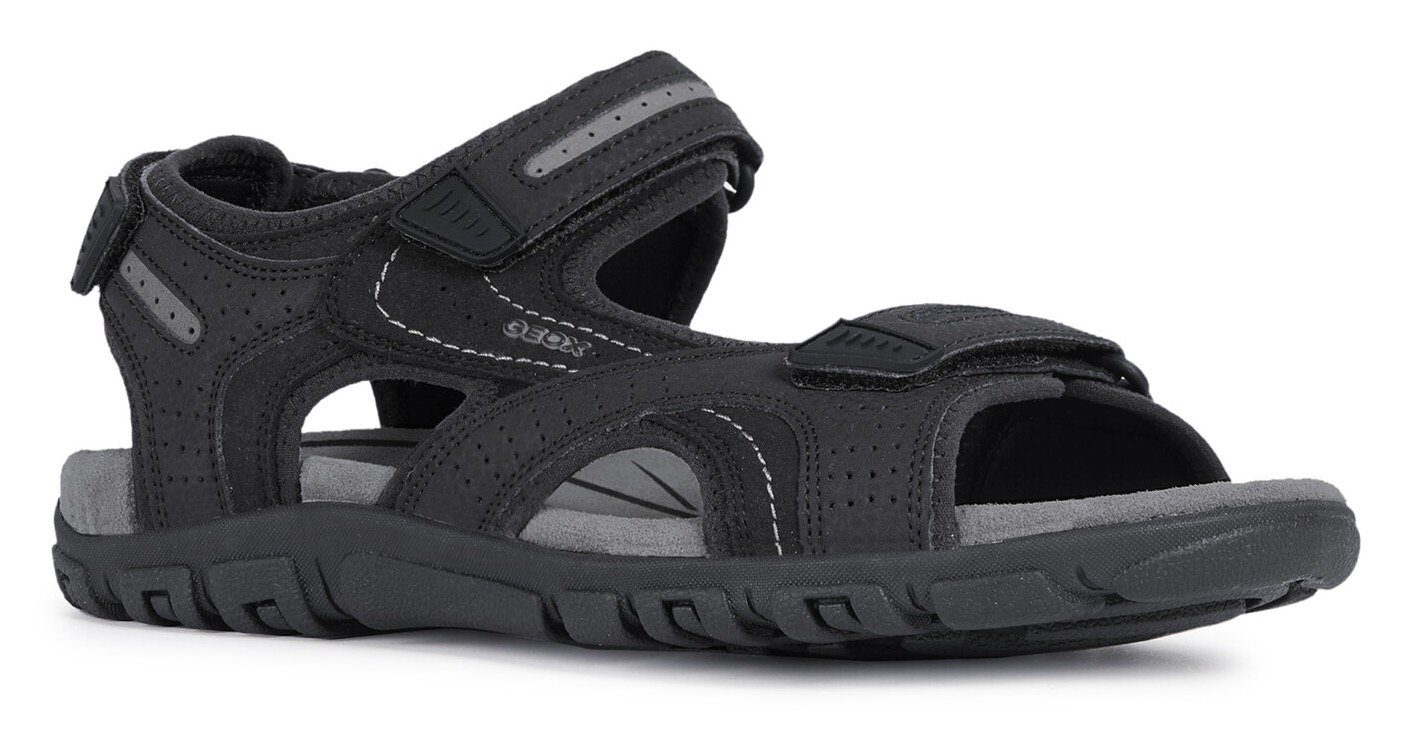 Geox Sandalen UOMO SANDAL STRADA , zomerschoen, klittenbandschoen, outdoorsandaal, trekkinglook