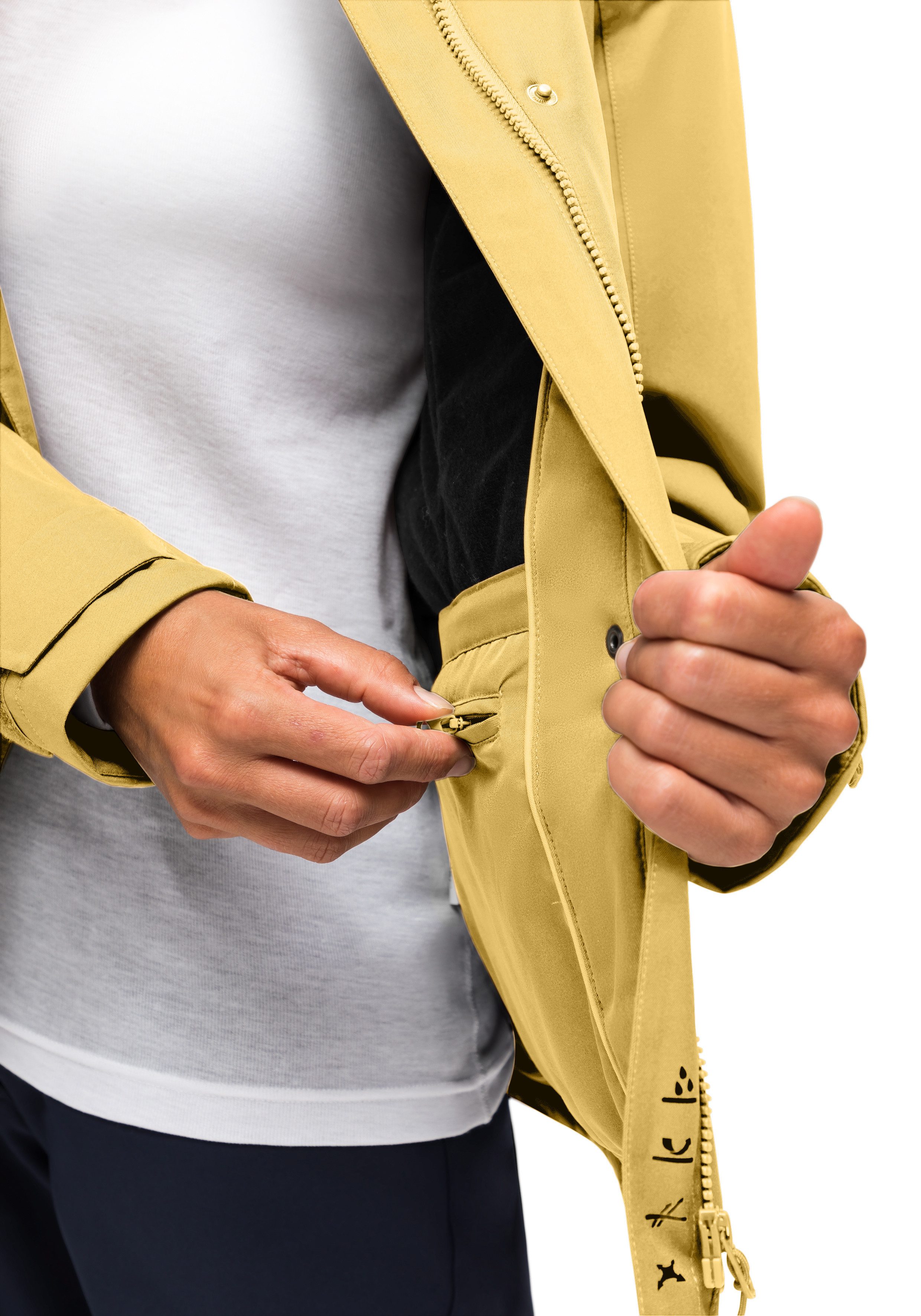 Maier Sports Functioneel jack Lisbon Damesjack, warm gewatteerd winterjack, wind/waterdicht, regular fit