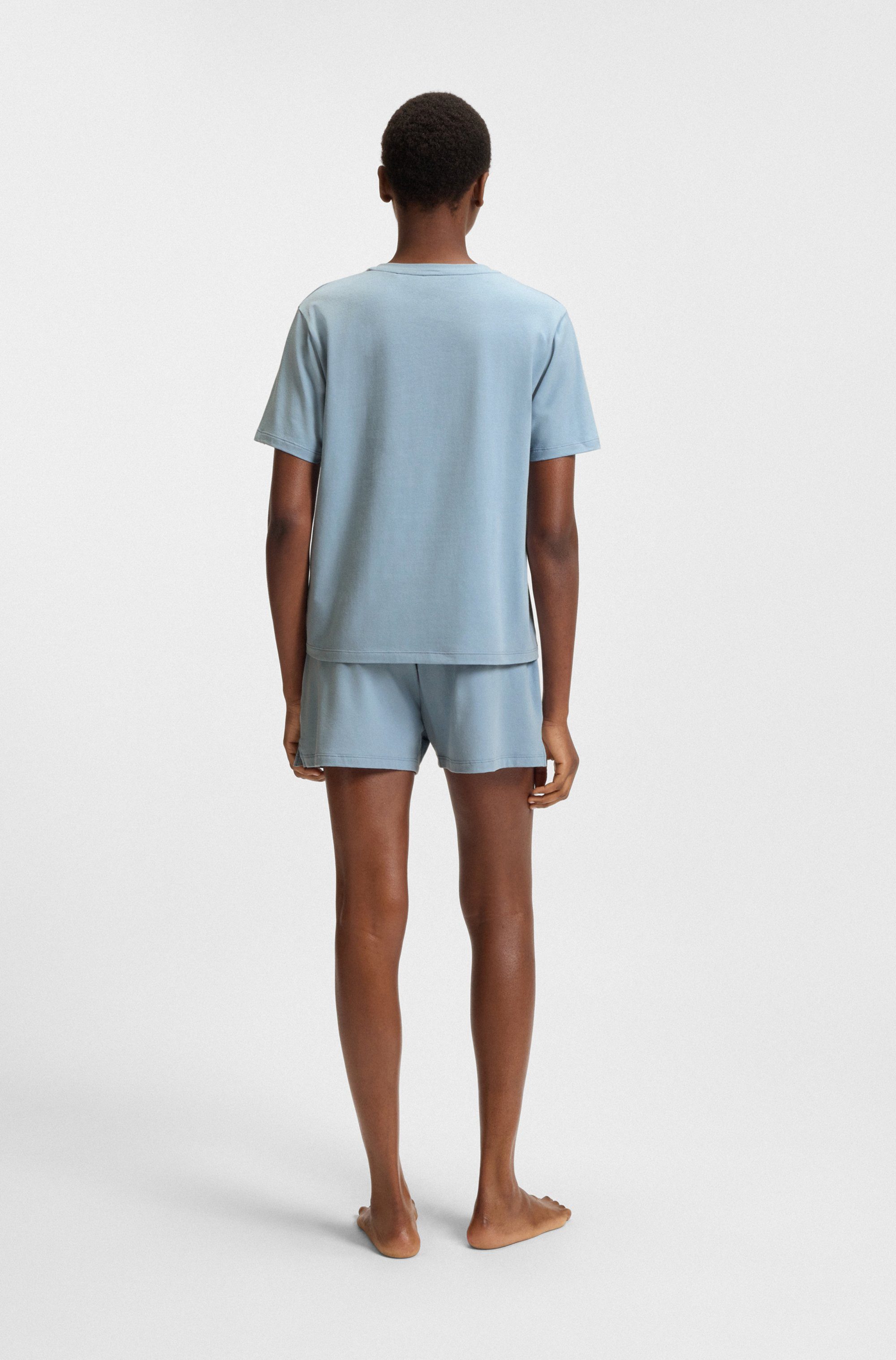 BOSS T-shirt CI_T-Shirt met boss logo-opdruk & label