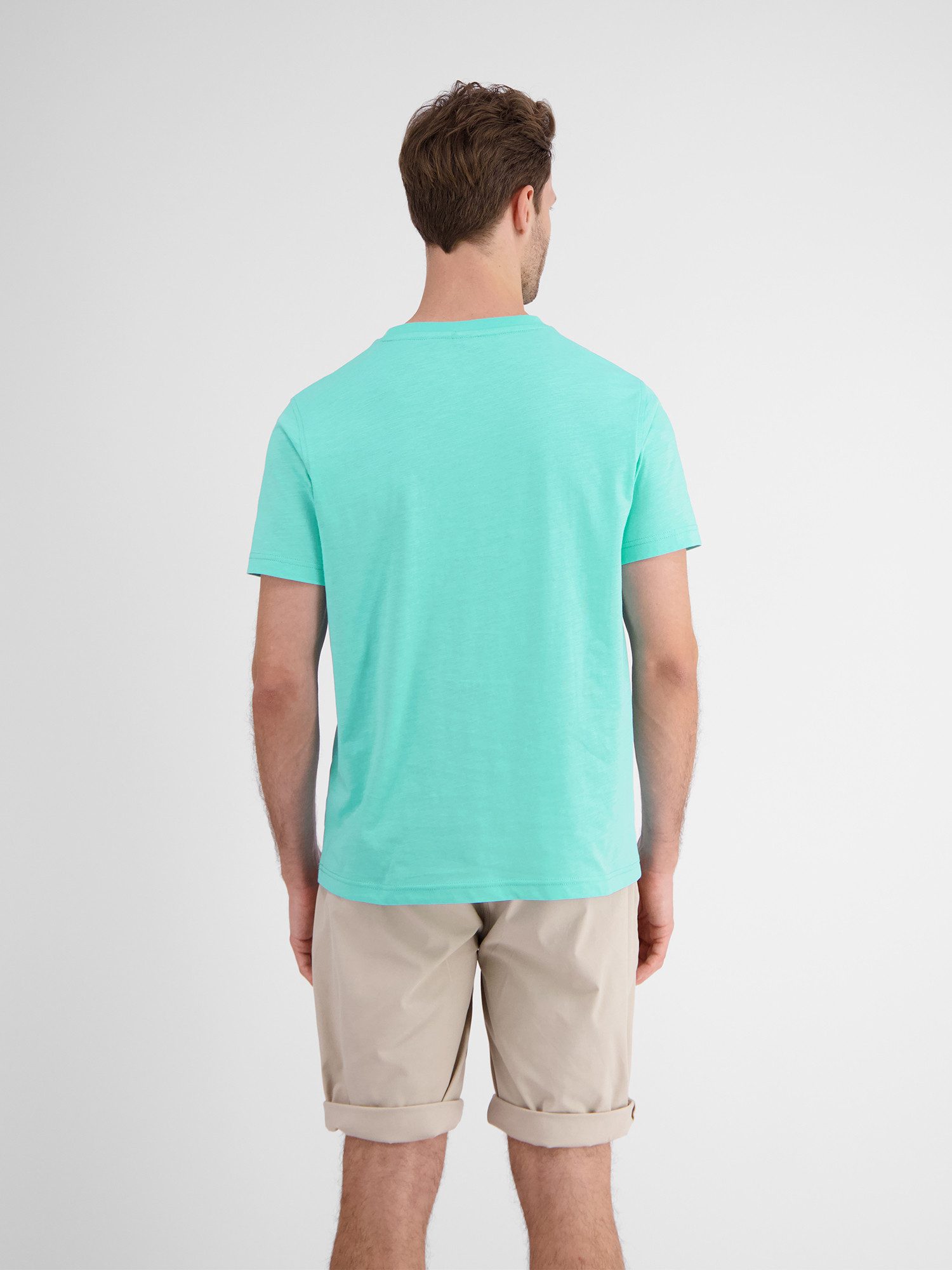 Lerros T-shirt LERROS heren T-shirt met frontprint