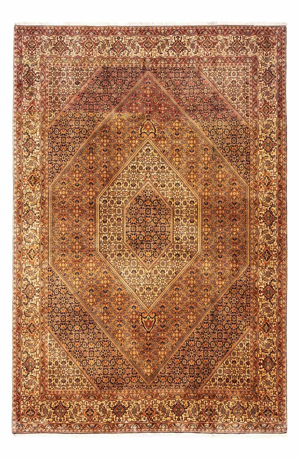 morgenland Wollen kleed Bidjar Takab medaillon Multicolore 297 x 202 cm Uniek exemplaar met certificaat