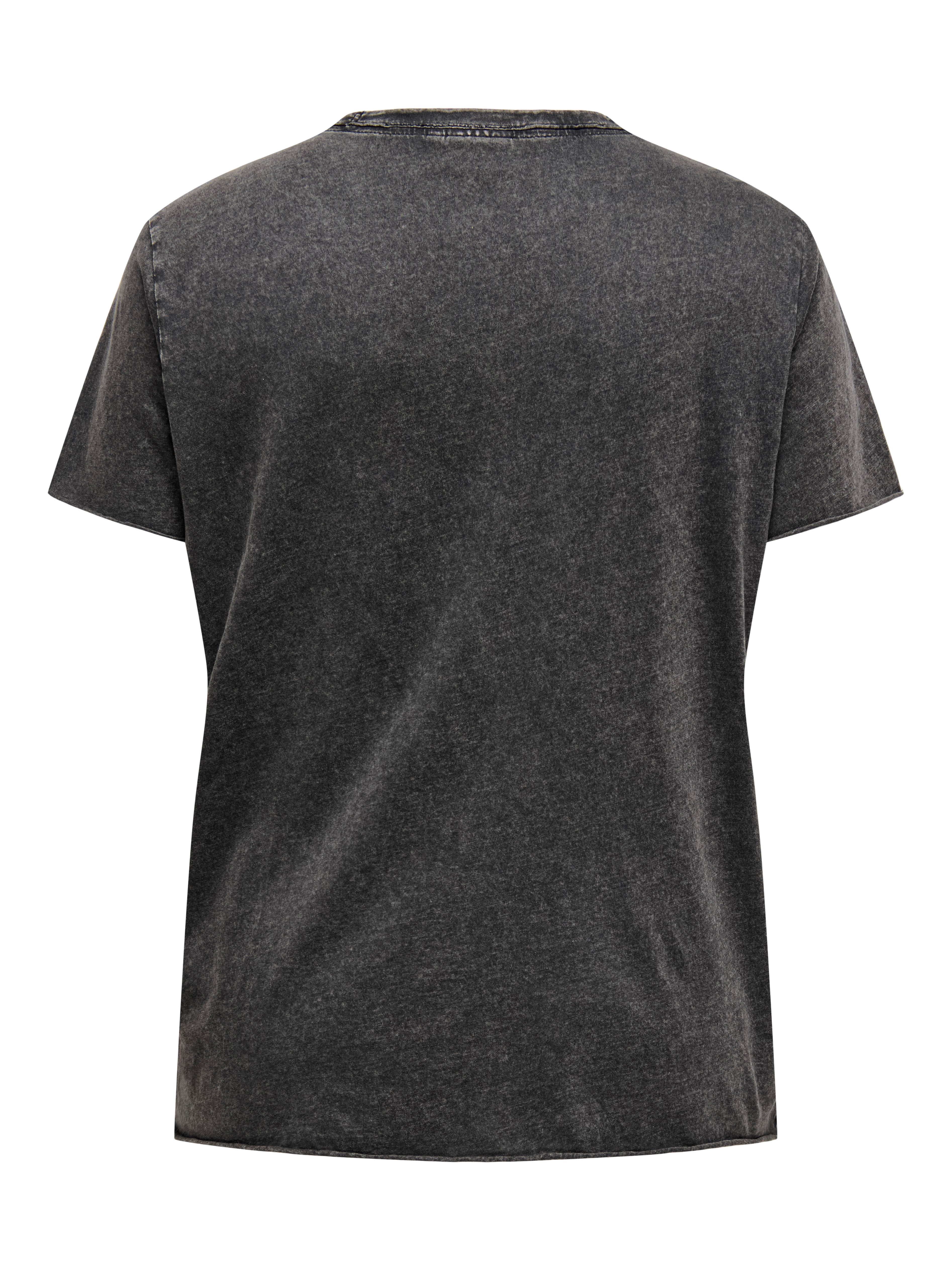 ONLY CARMAKOMA T-shirt CARLUCY LIFE REG S/S TOP JRS NOOS