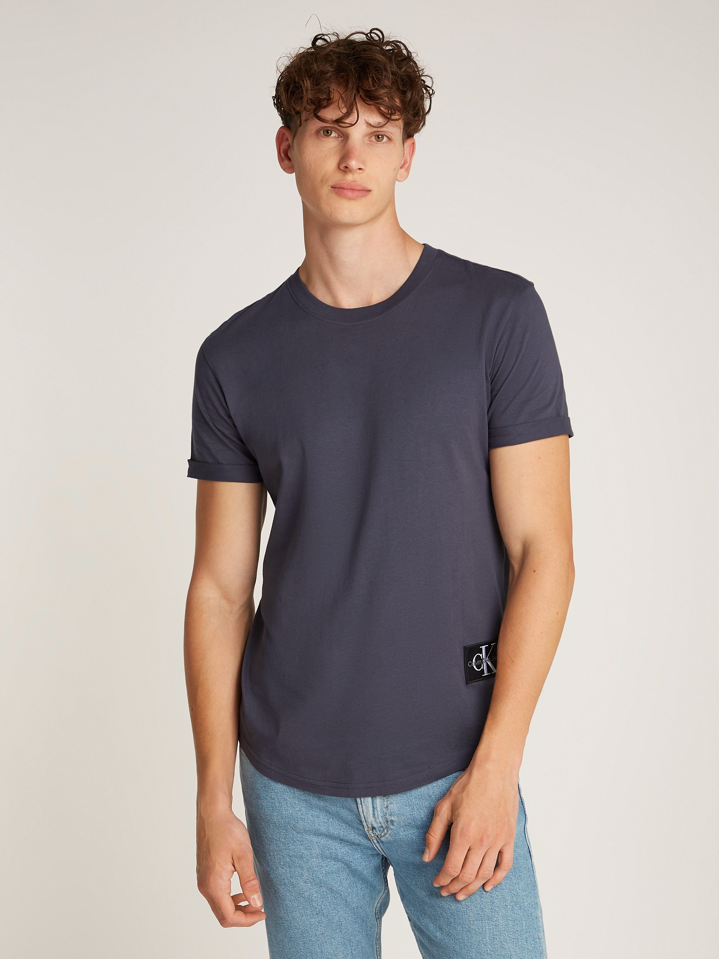 Calvin Klein T-shirt BADGE TURN UP SLEEVE