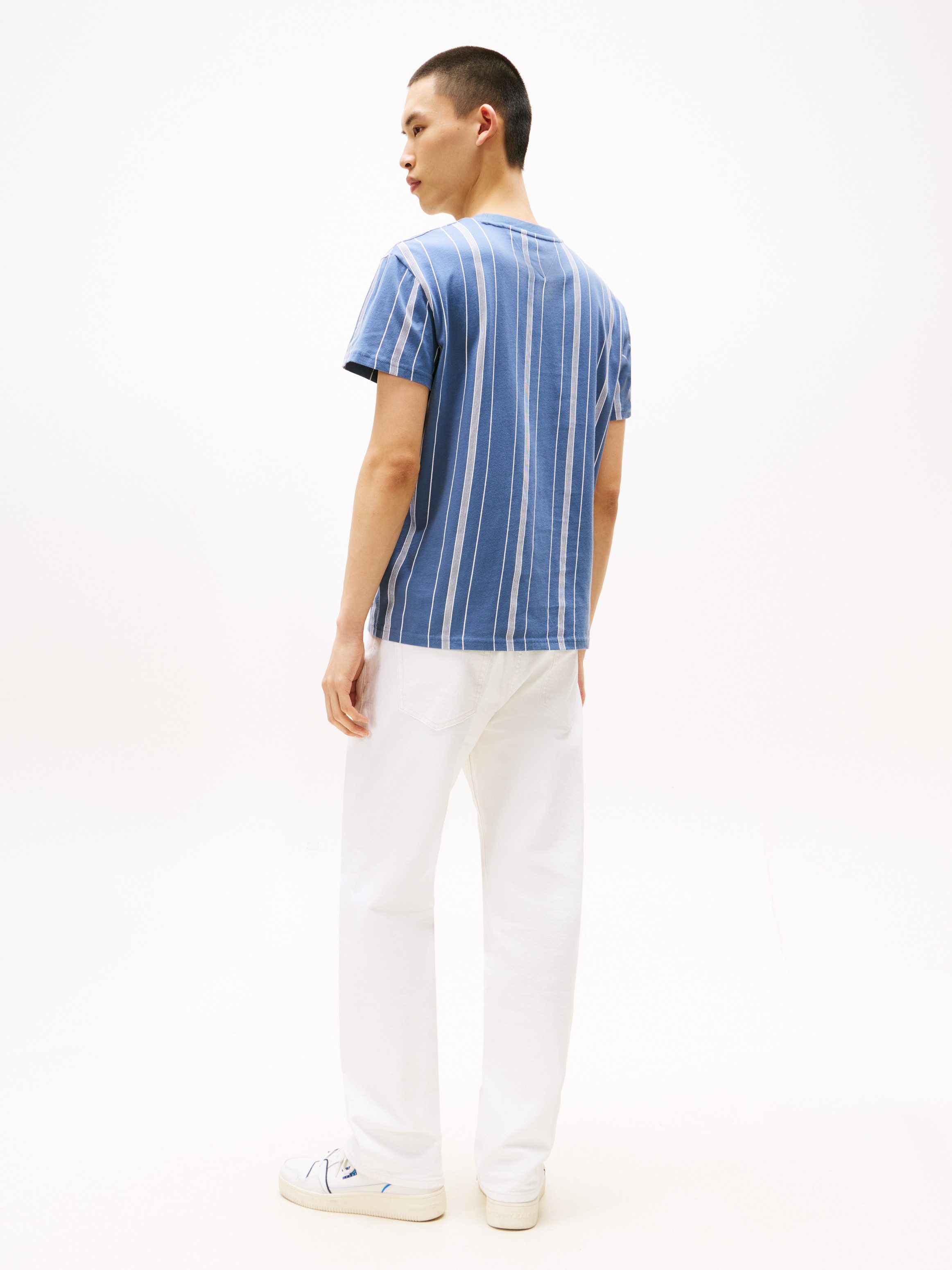 TOMMY JEANS T-shirt TJM REG VERT STRIPE SS TEE