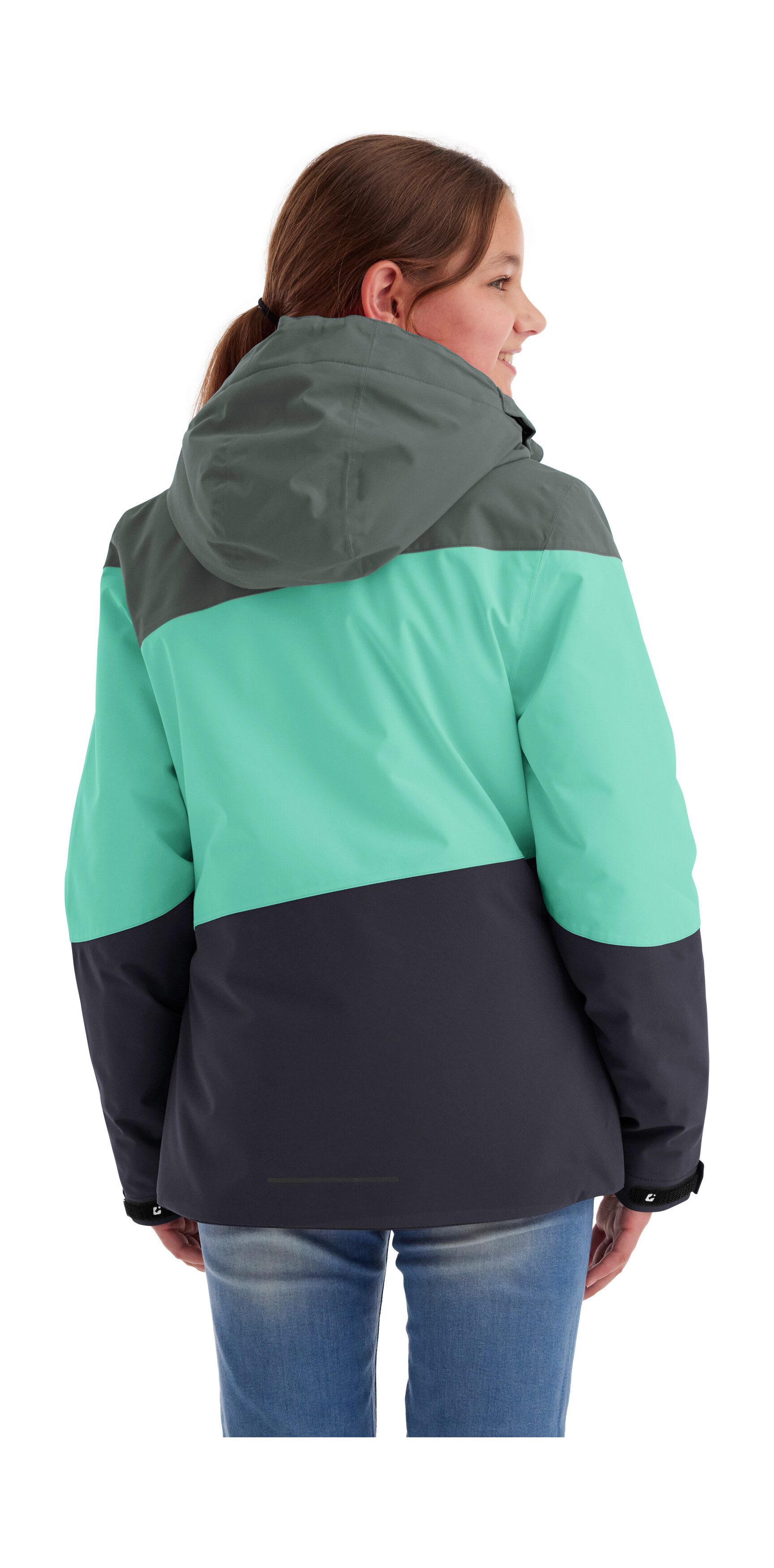 Killtec Outdoorjack KOW 170 GRLS JCKT Functionele jack met capuchon en sneeuwvang, waterdicht