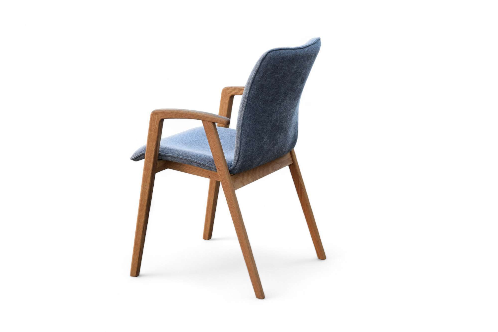 Home affaire Stoel met armleuningen Loreen eetkamerstoel, beklede stoel, designstoel met massief frame, hoogwaardig afgewerkt, armleuningen, stijlvol, comfortabel (set, 2 stuks)