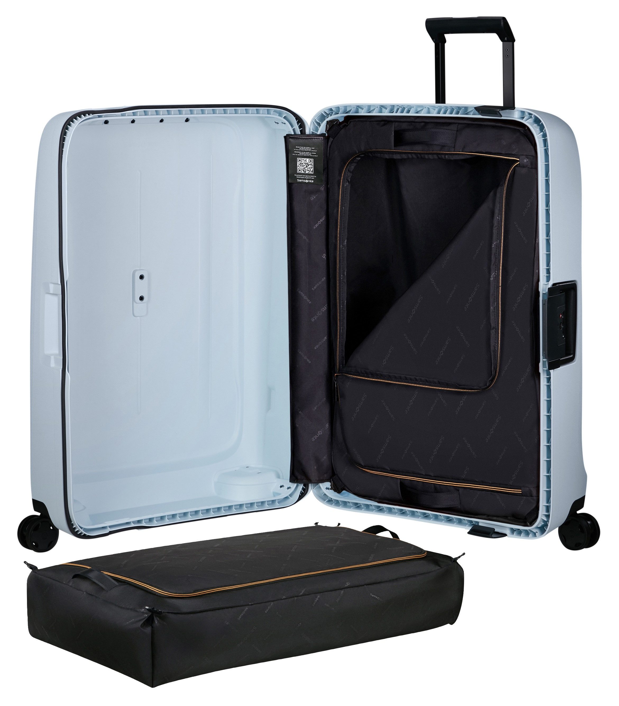 Samsonite Hardshell-trolley ESSENS, verschillende maten en kleuren Reiskoffer harde koffer voor vliegreizen TSA-slot