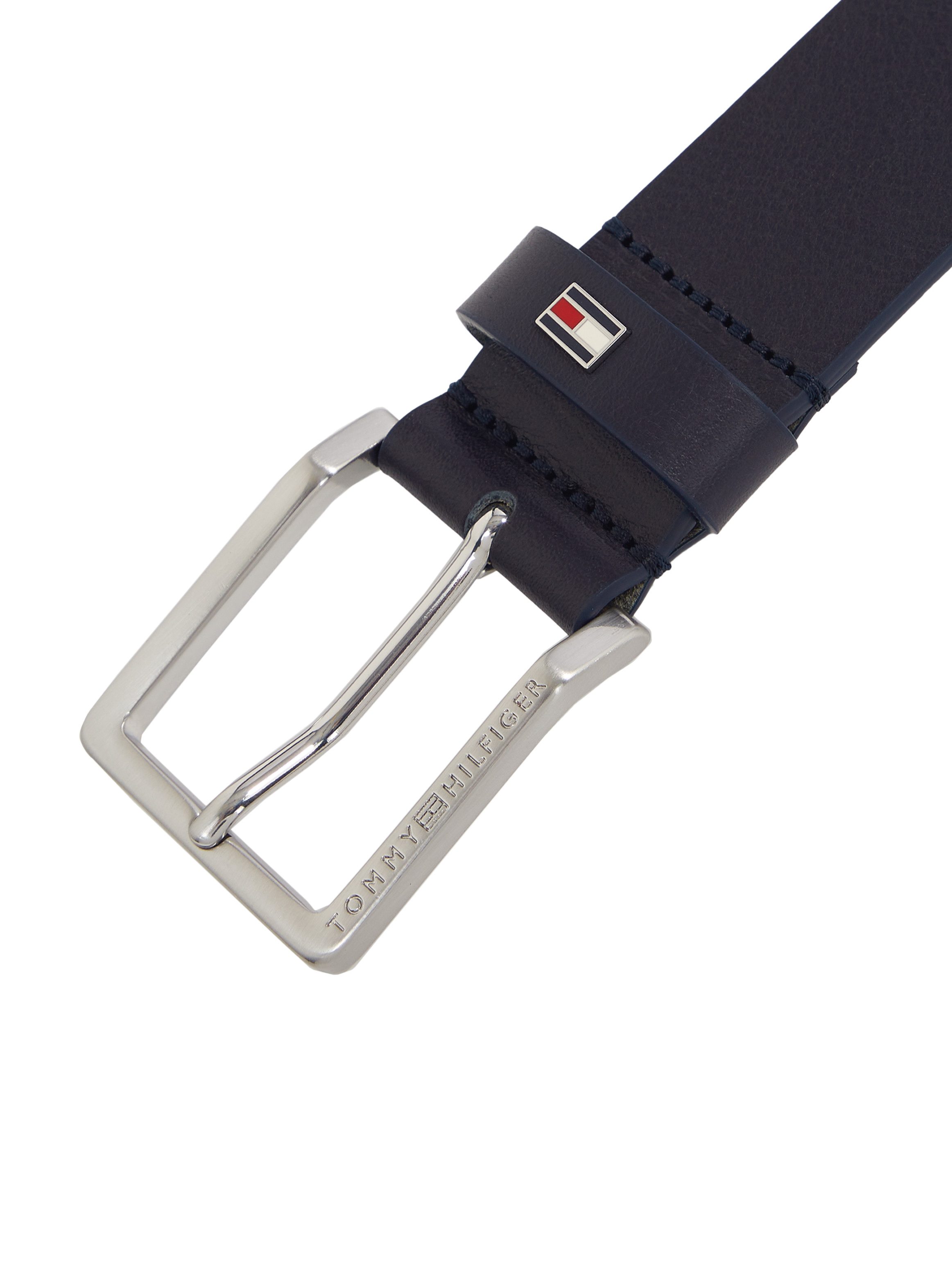 Tommy Hilfiger Leren riem Oliver Extended 3 5 cm met klassieke metalen gesp