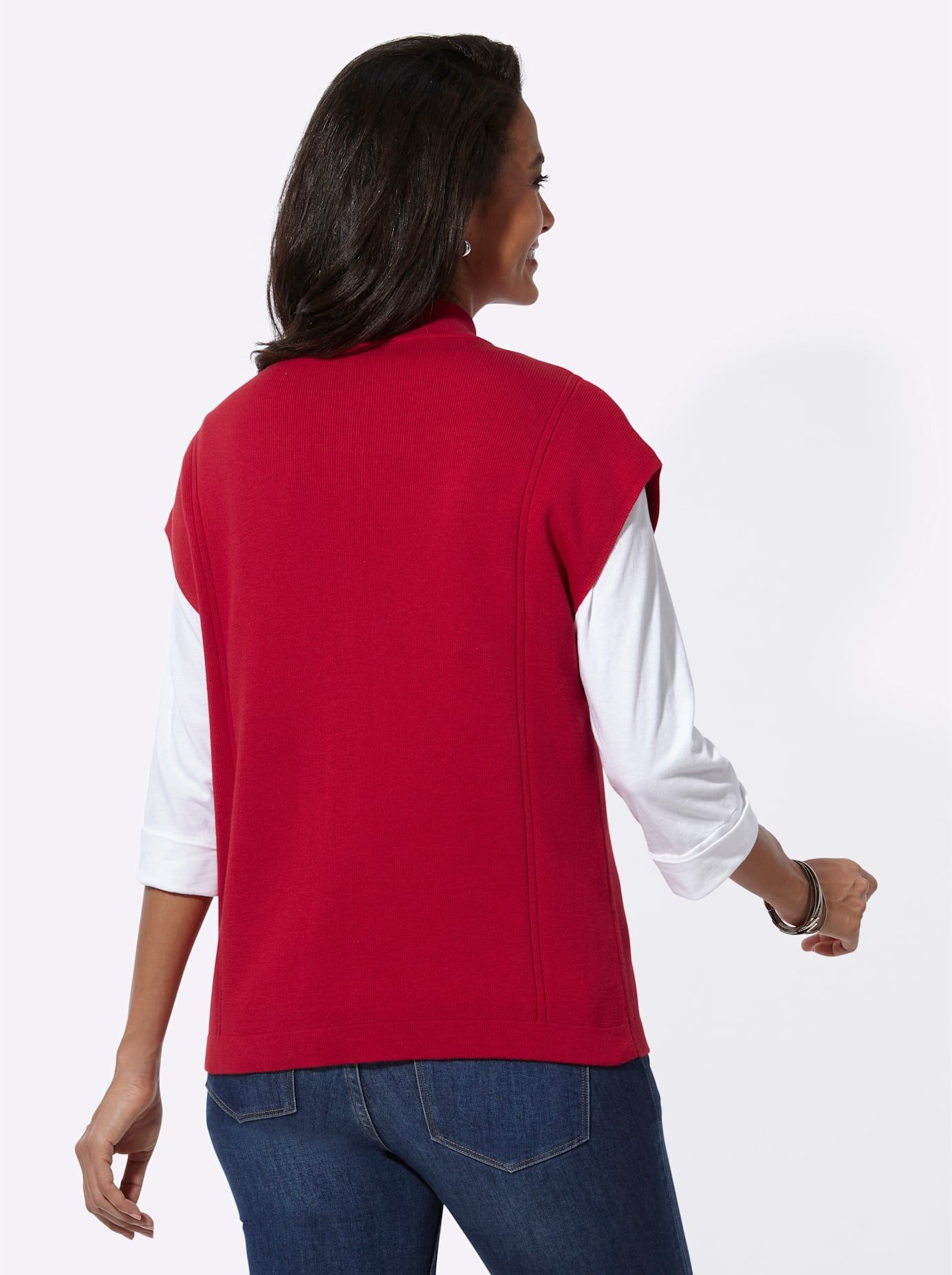 Casual Looks Mouwloos vest