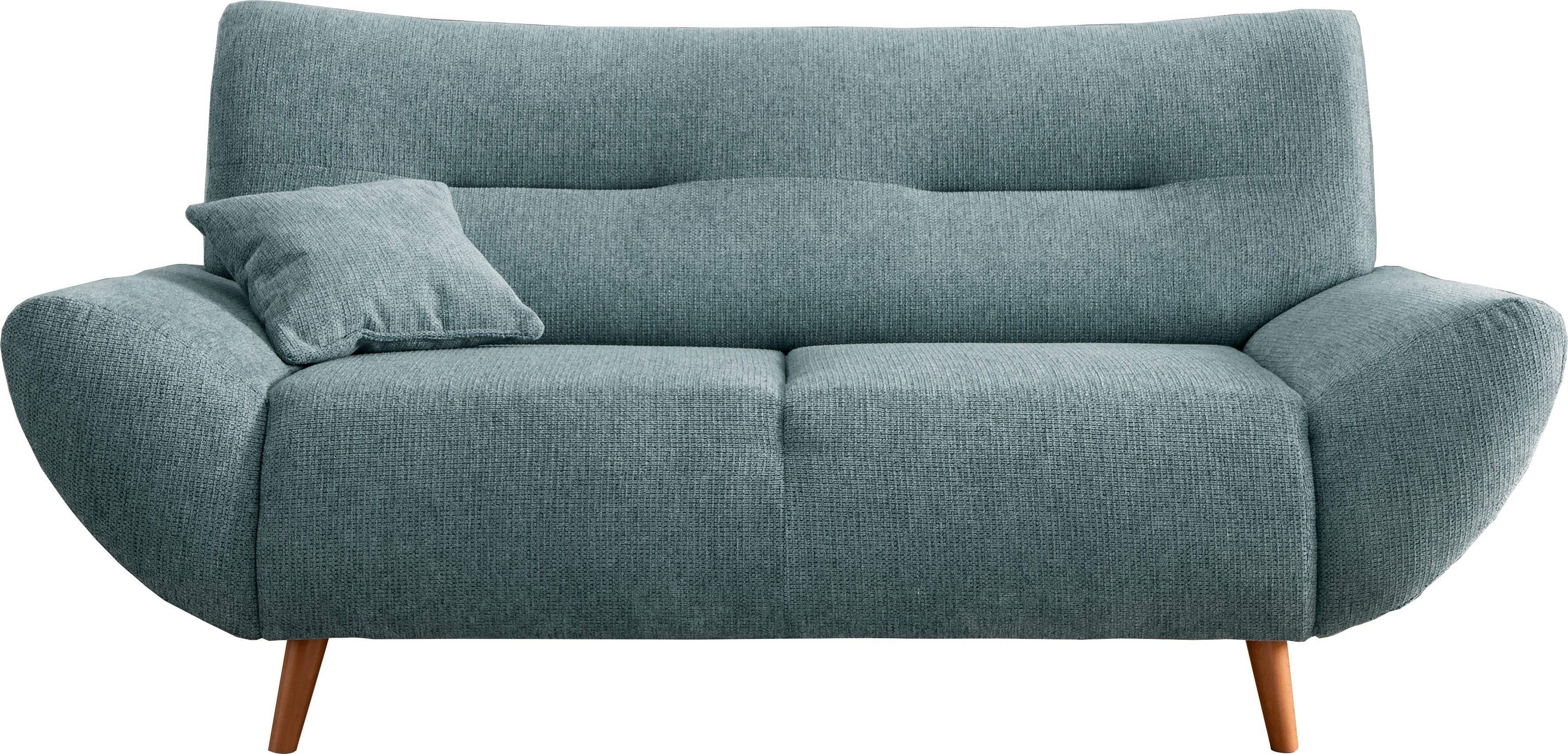 INOSIGN 2-zitsbank Drago elegant en tijdloos, comfortabel, houten voet