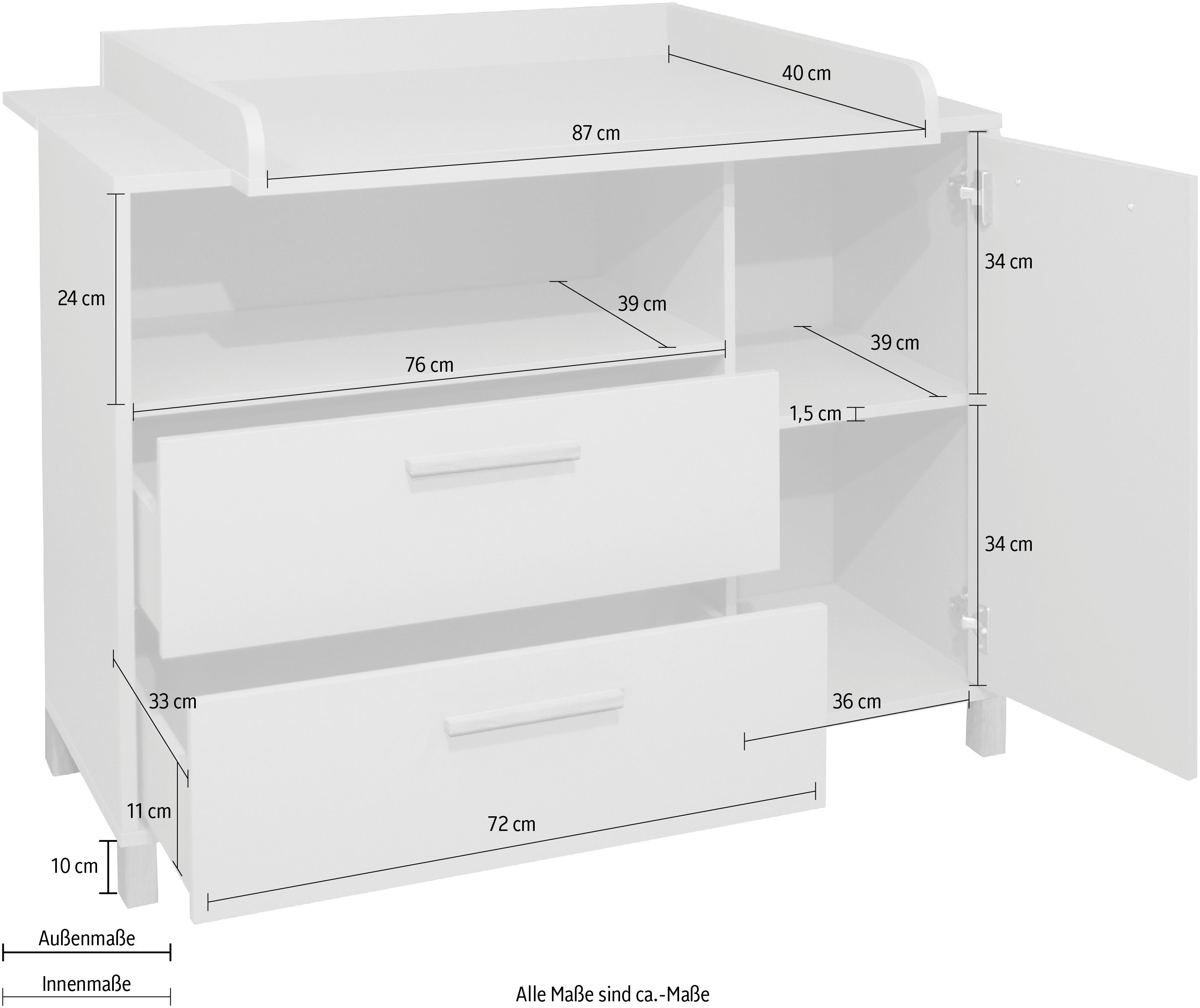 Mäusbacher Commode Olivia Commode breedte 119