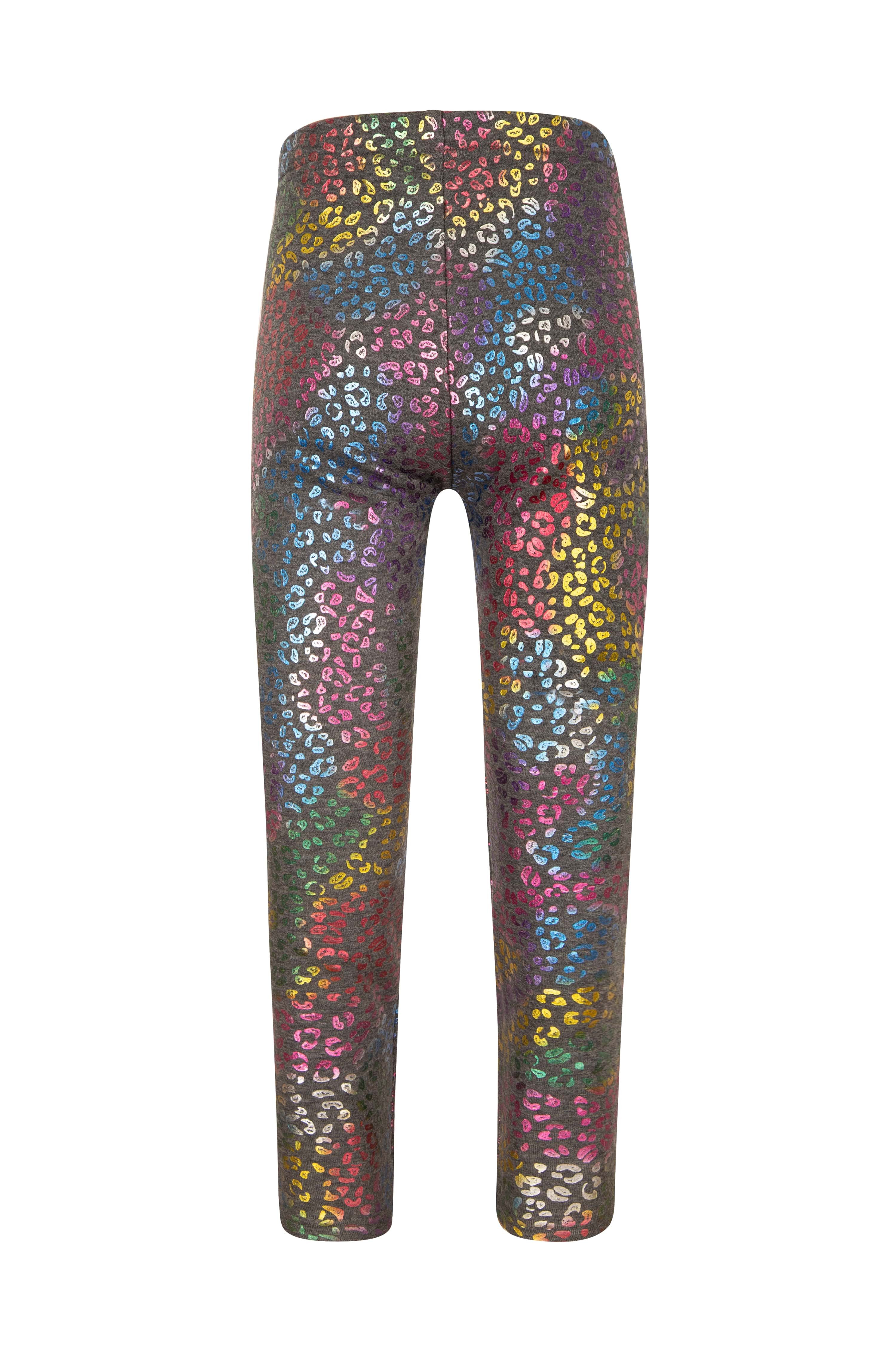 happy girls Tricotlegging in kleurrijke all-over print