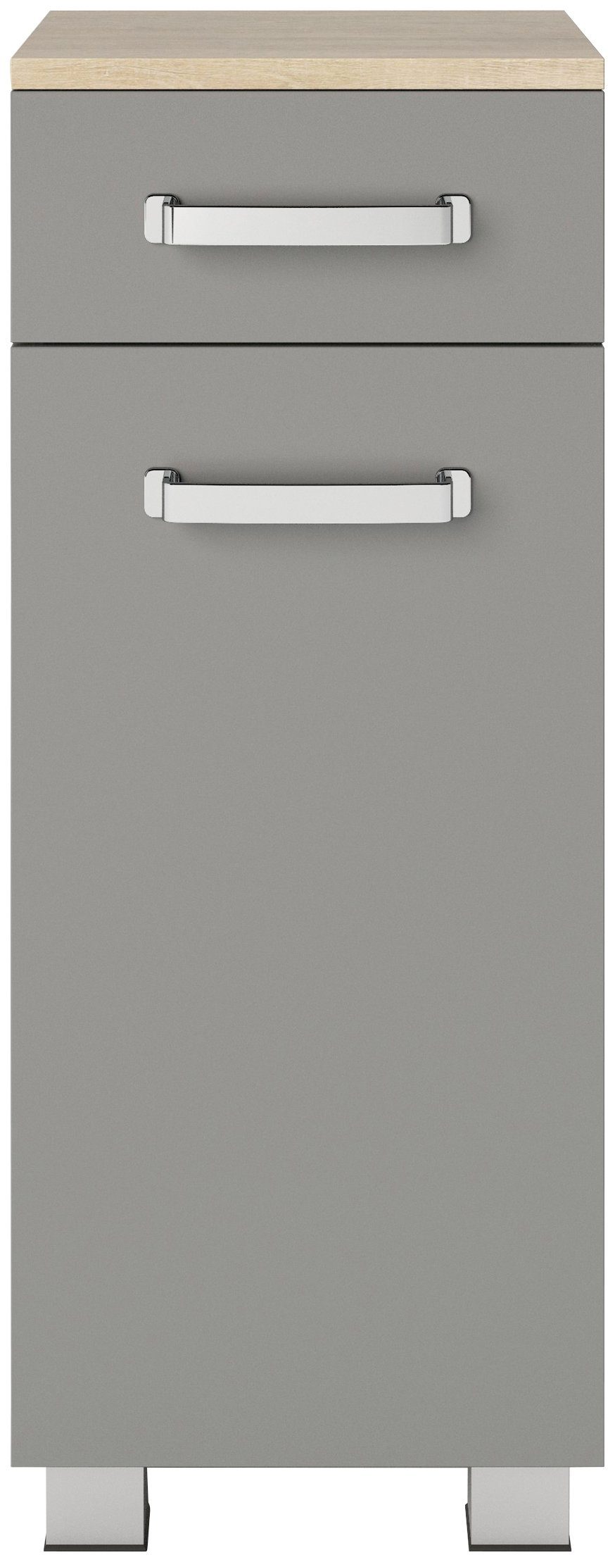welltime Halfhoge kast Cosmo Bxdxh: ca. 30x32,5x76,5 cm, 2 vakken, draairichting deur verwisselbaar