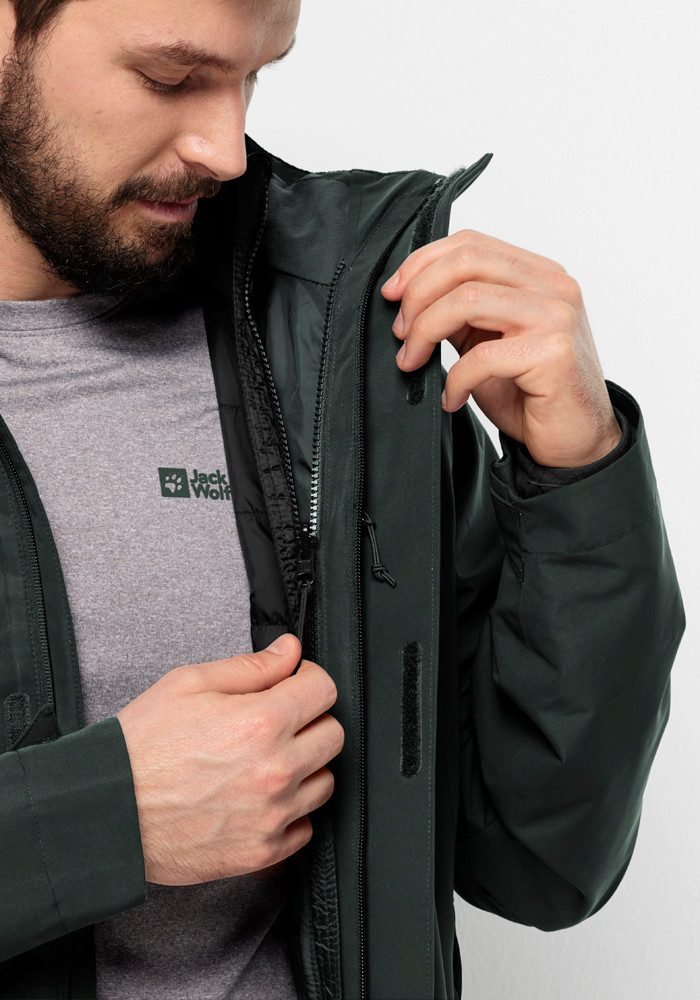 Jack Wolfskin Functioneel 3-in-1-jack LUNTAL 3IN1 JKT M
