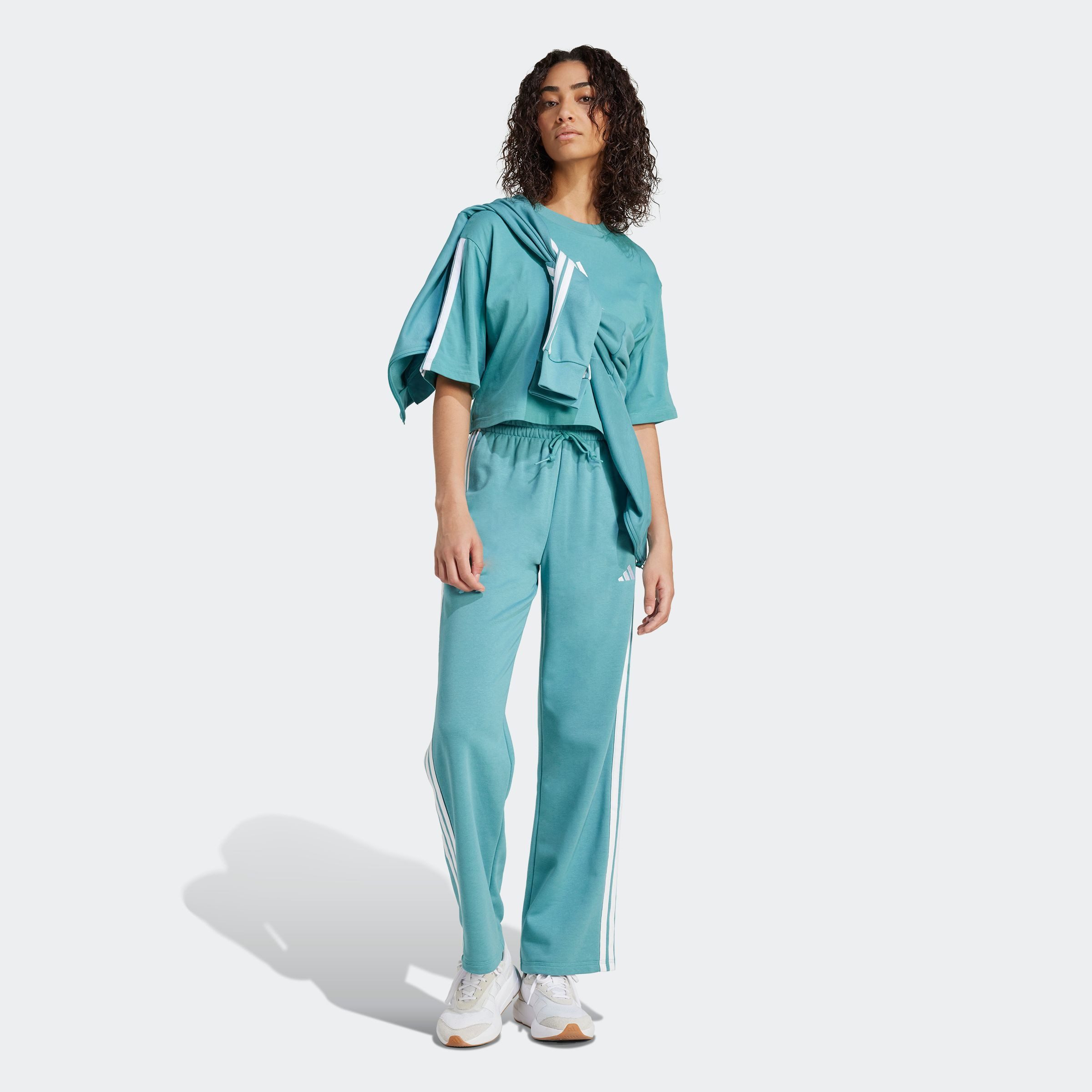 adidas Sportswear Sportbroek W 3S FT OH PT (1-delig)