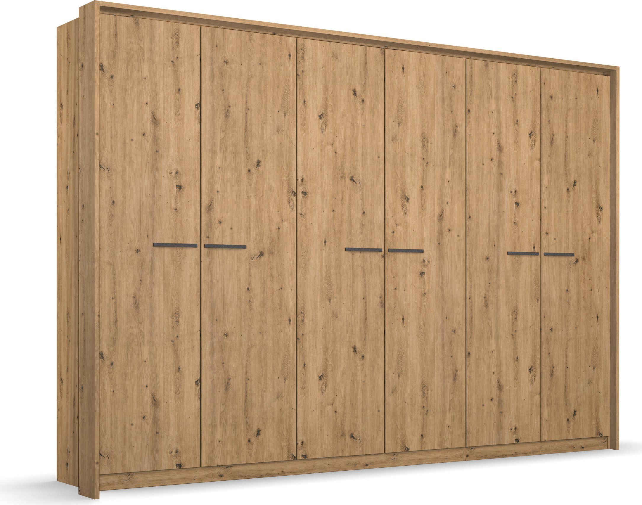 rauch Draaideurkast Oteli incl. passe-partout optioneel met verlichting kledingkasten maat 275 cm x 212 cm x 58 cm beige