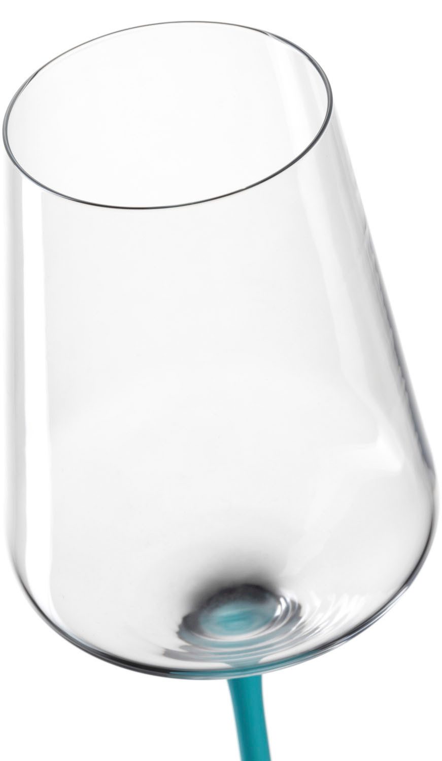LEONARDO Wijnglas Kelchglas BRERA, 400 ml, gekleurd assorti, 6-delig set (set, 6-delig)