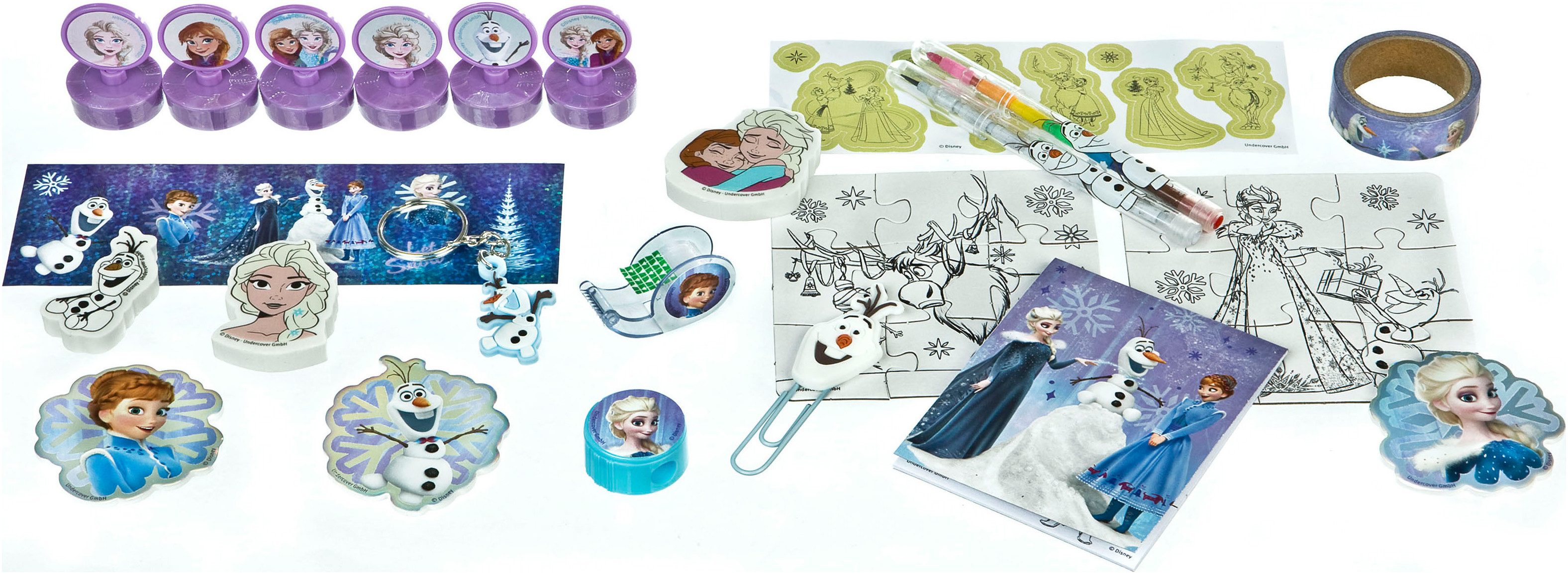 UNDERCOVER Speelgoed adventskalender Frozen (24-delig)