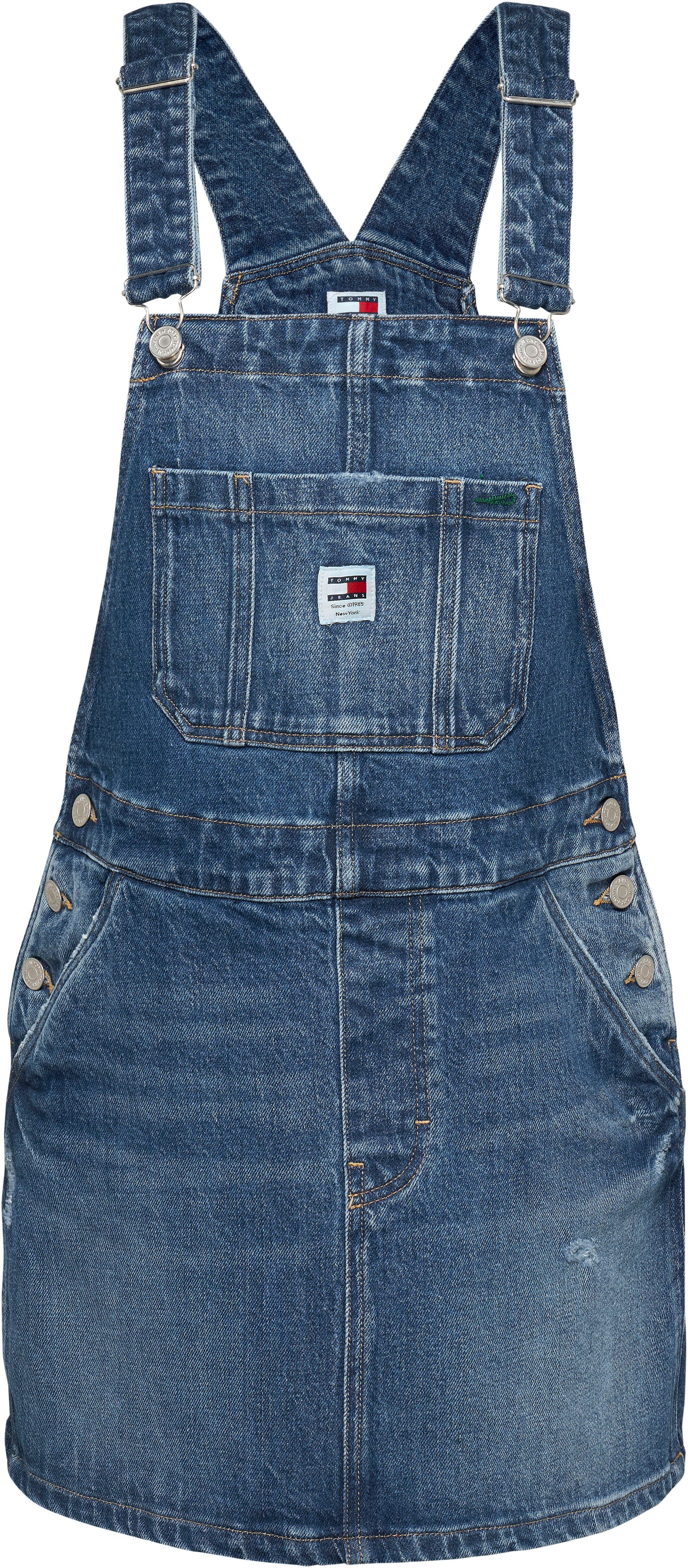 TOMMY JEANS Salopetjurk DUNGAREE DENIM DRESS CH6138