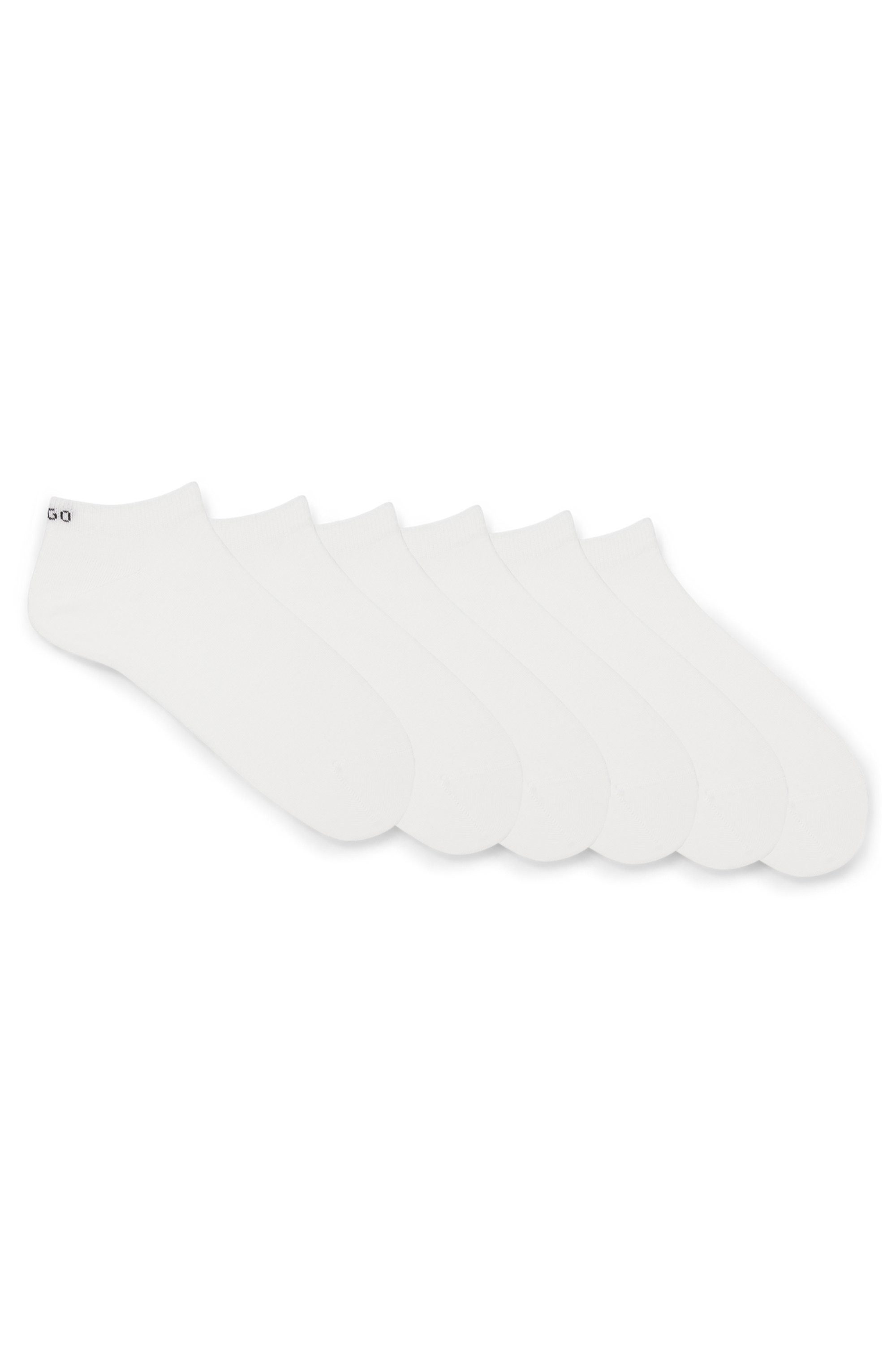 HUGO underwear Sneakersokken Socken 6P AS UNI CC W 10 met merkopschrift op de boorden (6 paar)