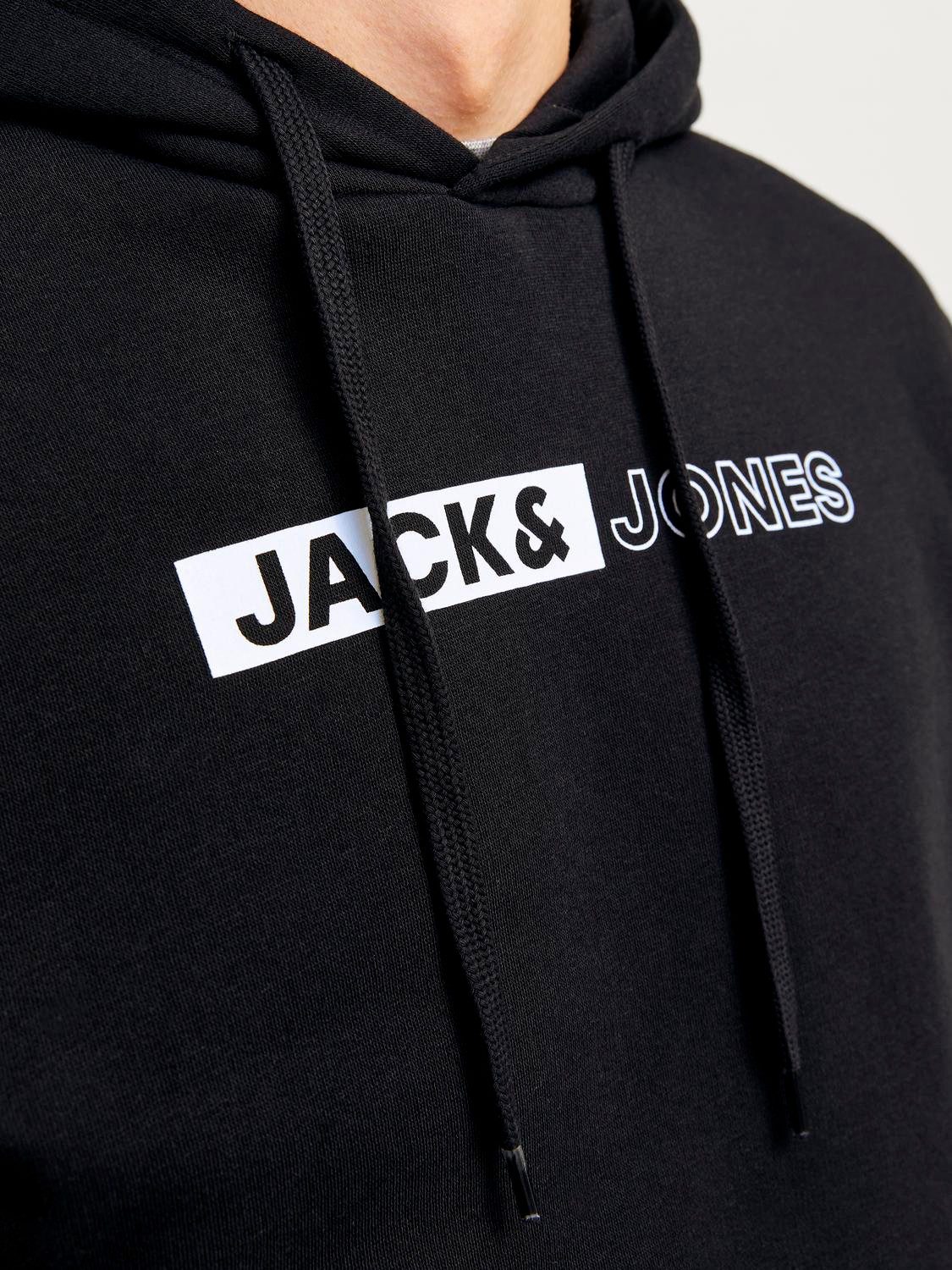 Jack & Jones Hoodie JJECORP LOGO SWEAT HOOD PLAY NOOS