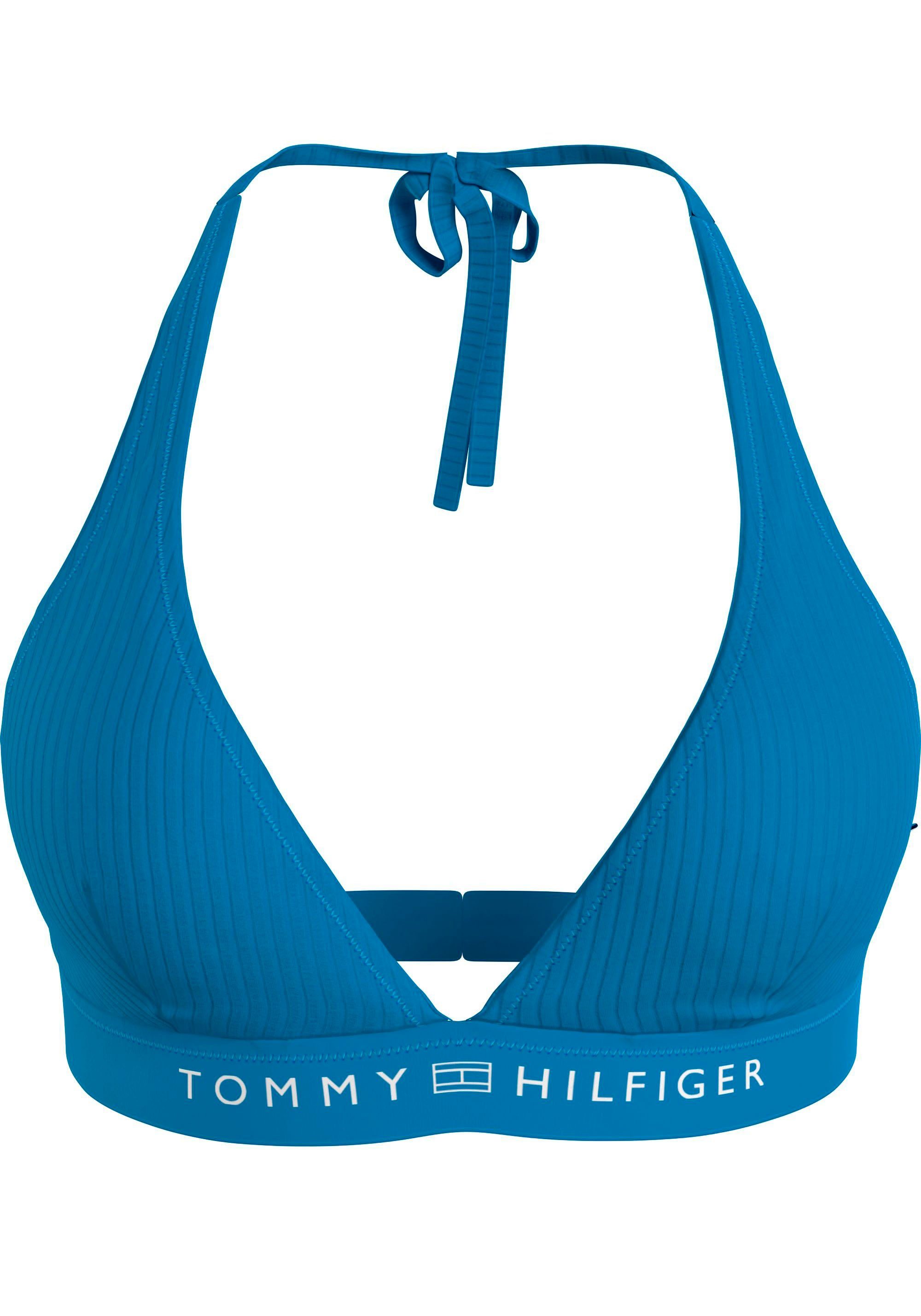 optellen rivaal vrijwilliger Tommy Hilfiger Swimwear Triangel-bikinitop TH HALTER TRIANGLE RP (EXT  SIZES) met tommy hilfiger-branding nu online kopen | OTTO