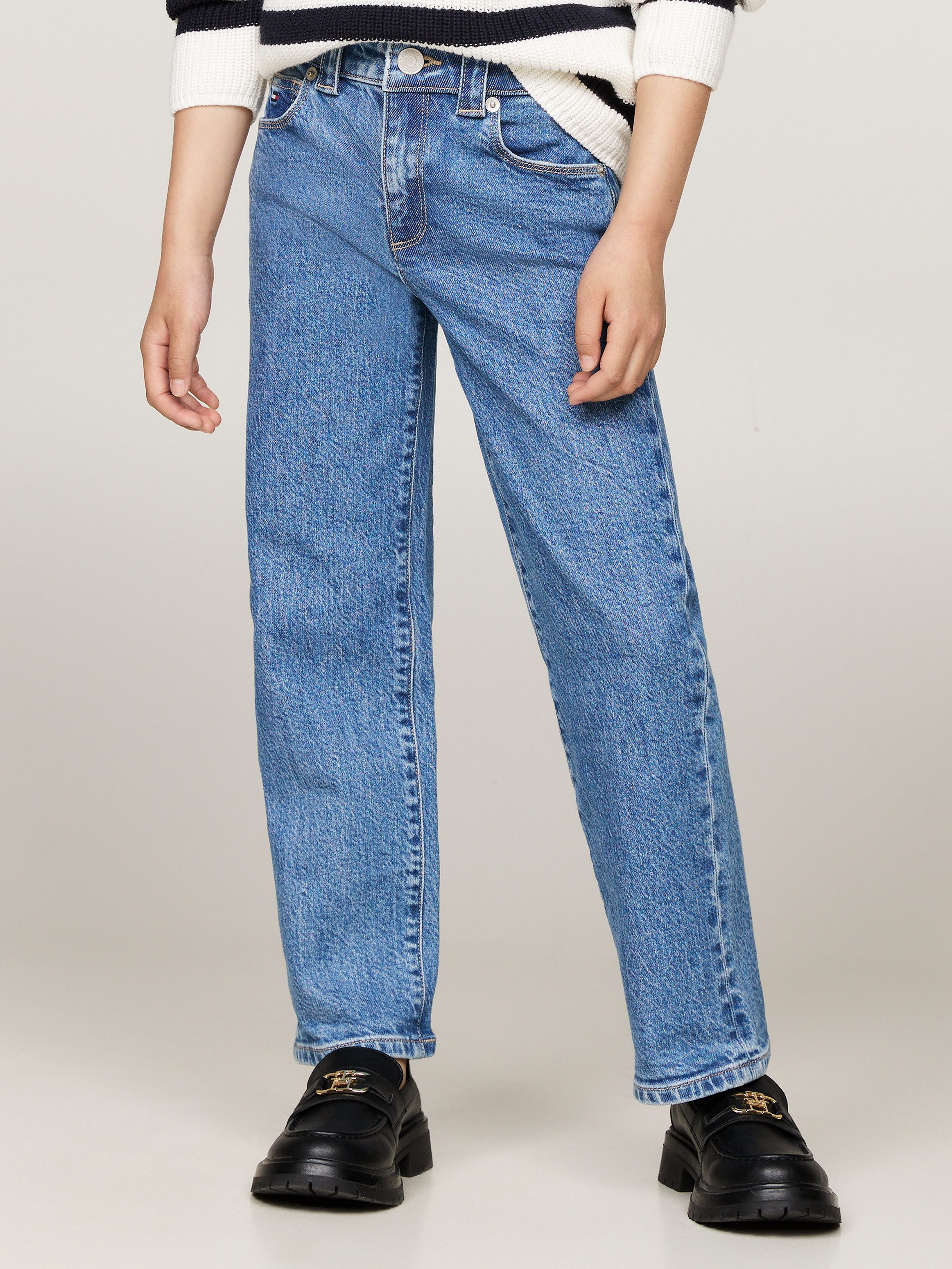 Tommy Hilfiger Bootcut jeans GIRLFRIEND COMFORT DENIM Kinderen tot 16 jaar in 5-pocket-stijl