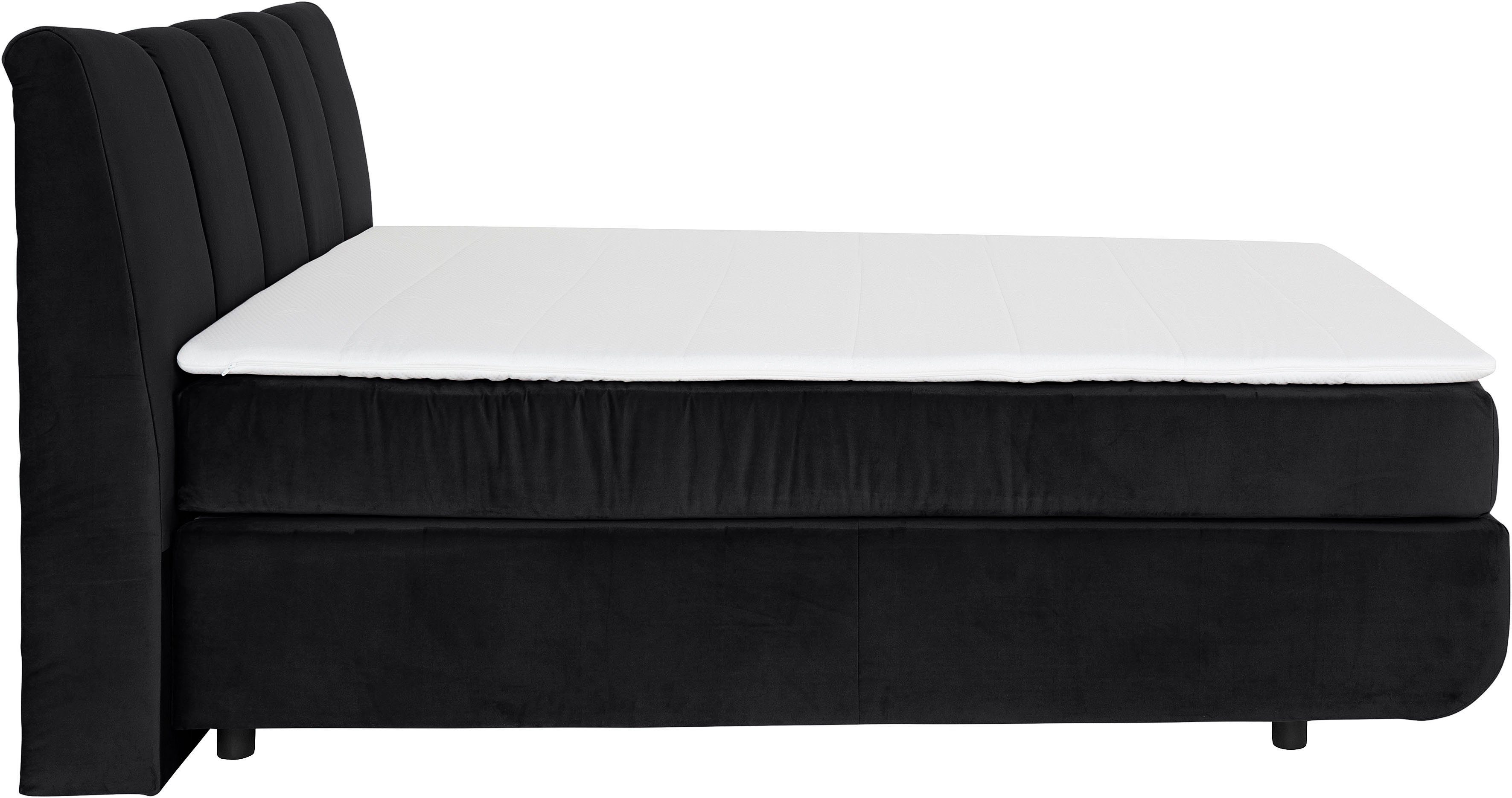 Leonique Boxspring Océane Los van de vloer- werkt vrijzwevend, verschillende hardheden (ook H4)