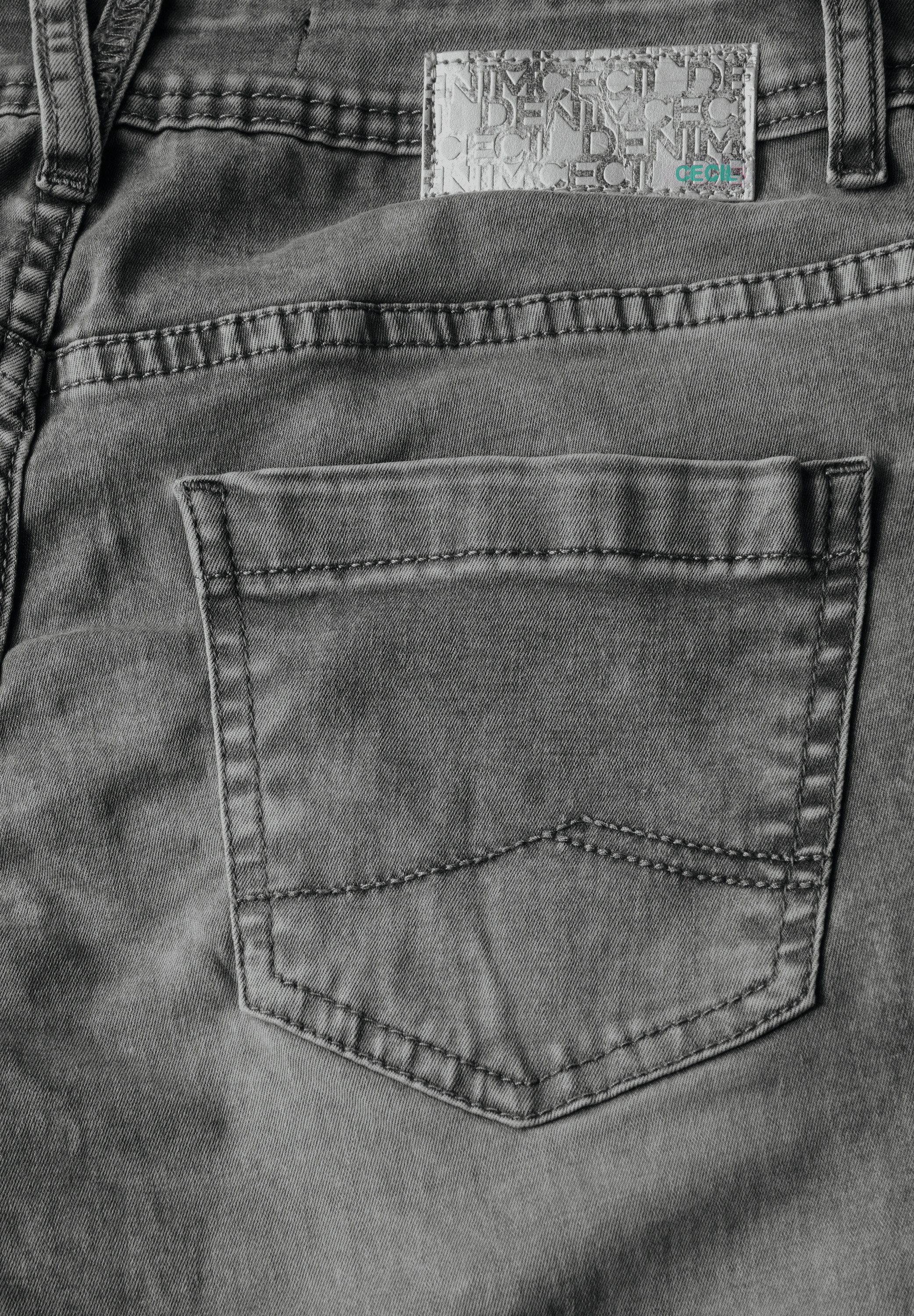Cecil Regular fit jeans Scarlett in five-pocketsstijl