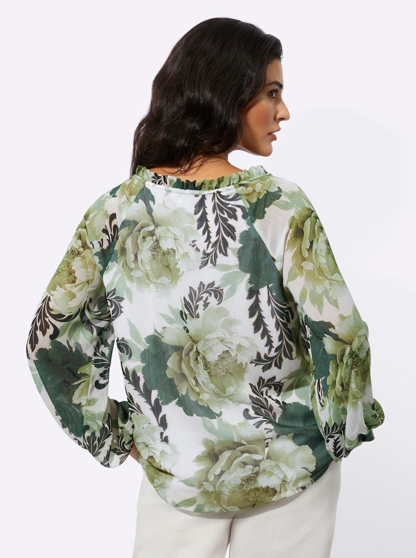 Creation L Gedessineerde blouse