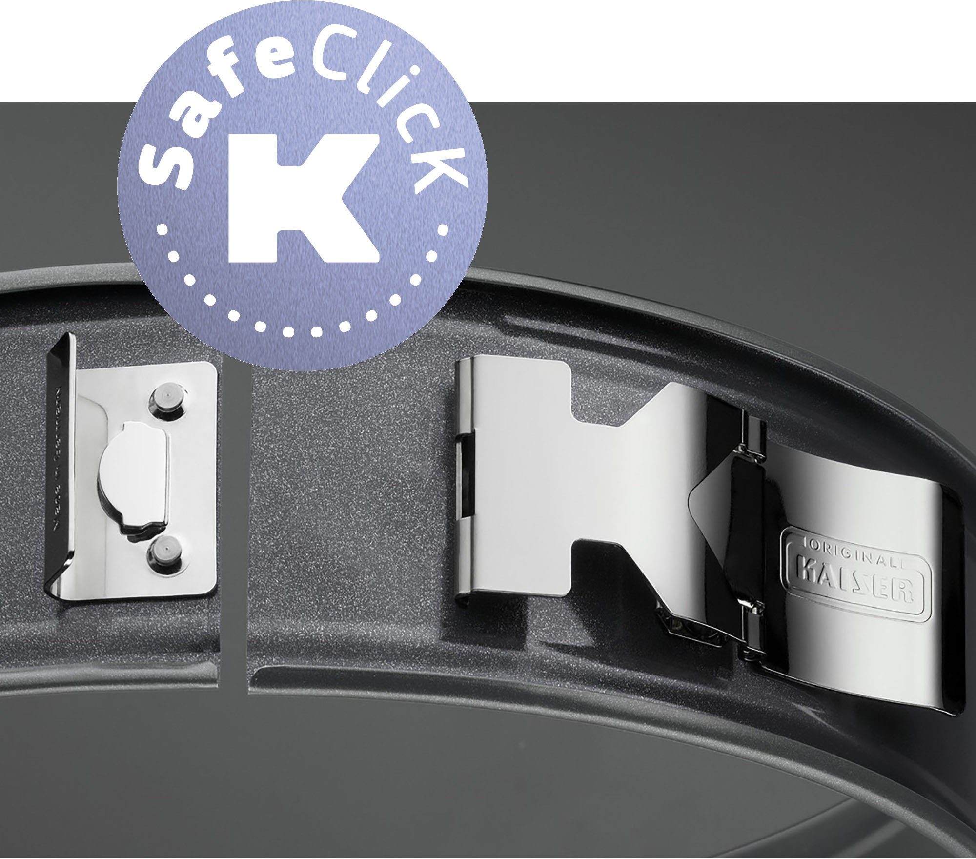 Kaiser Backformen Springvorm La Forme Plus Ø 26 cm rond met 2 planken, made in Germany