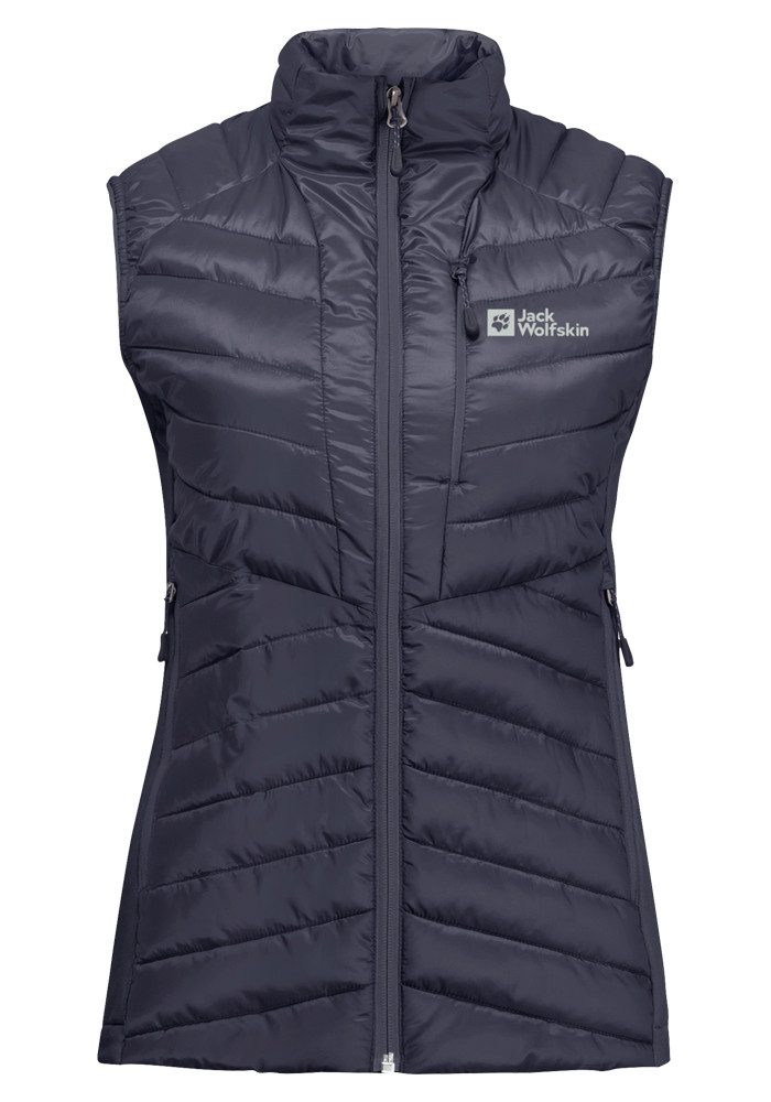 Jack Wolfskin Routeburn Pro Ins Vest Women Outdoor-bodywarmer Dames XS graphite cool grey Graphite Cool Grey