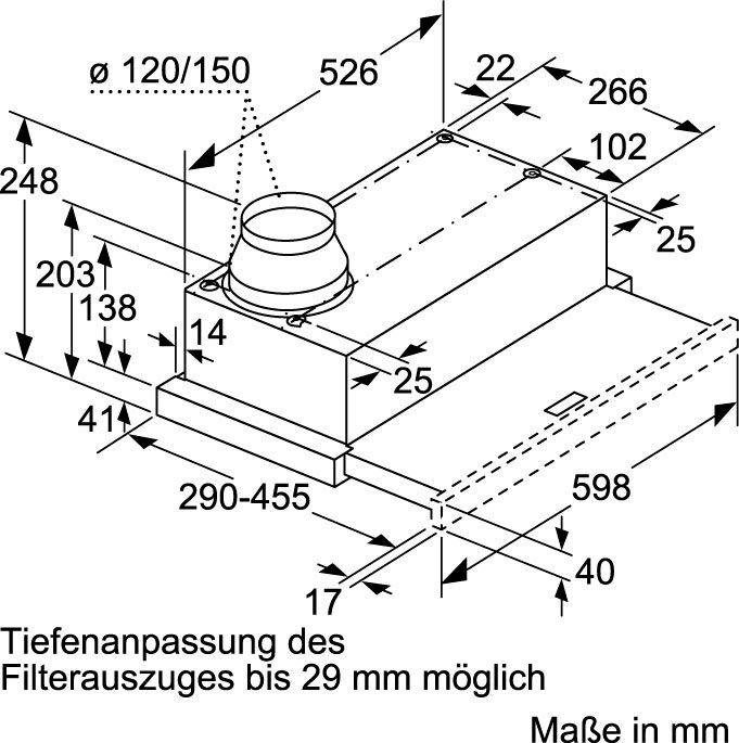 NEFF Vlakscherm-afzuigkap D46ED22X1