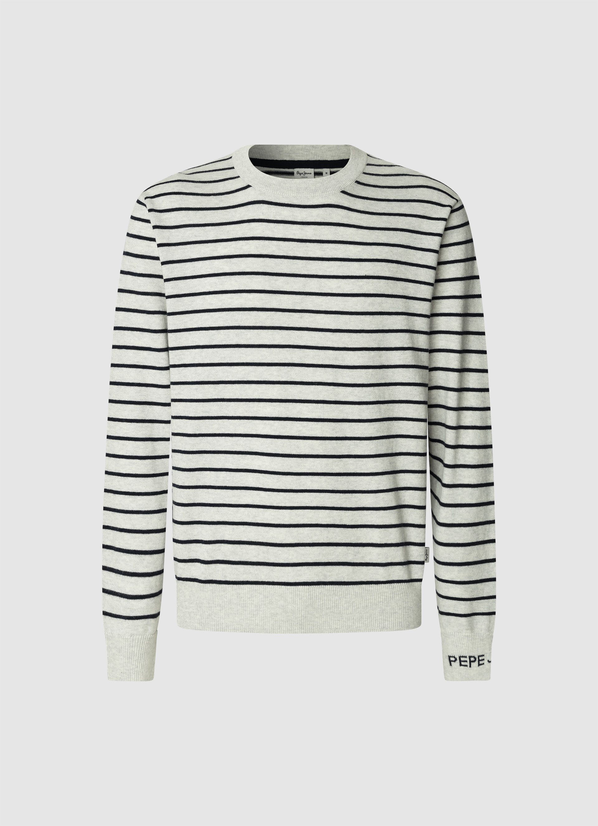 Pepe Jeans Trui met ronde hals ANDRE STRIPES