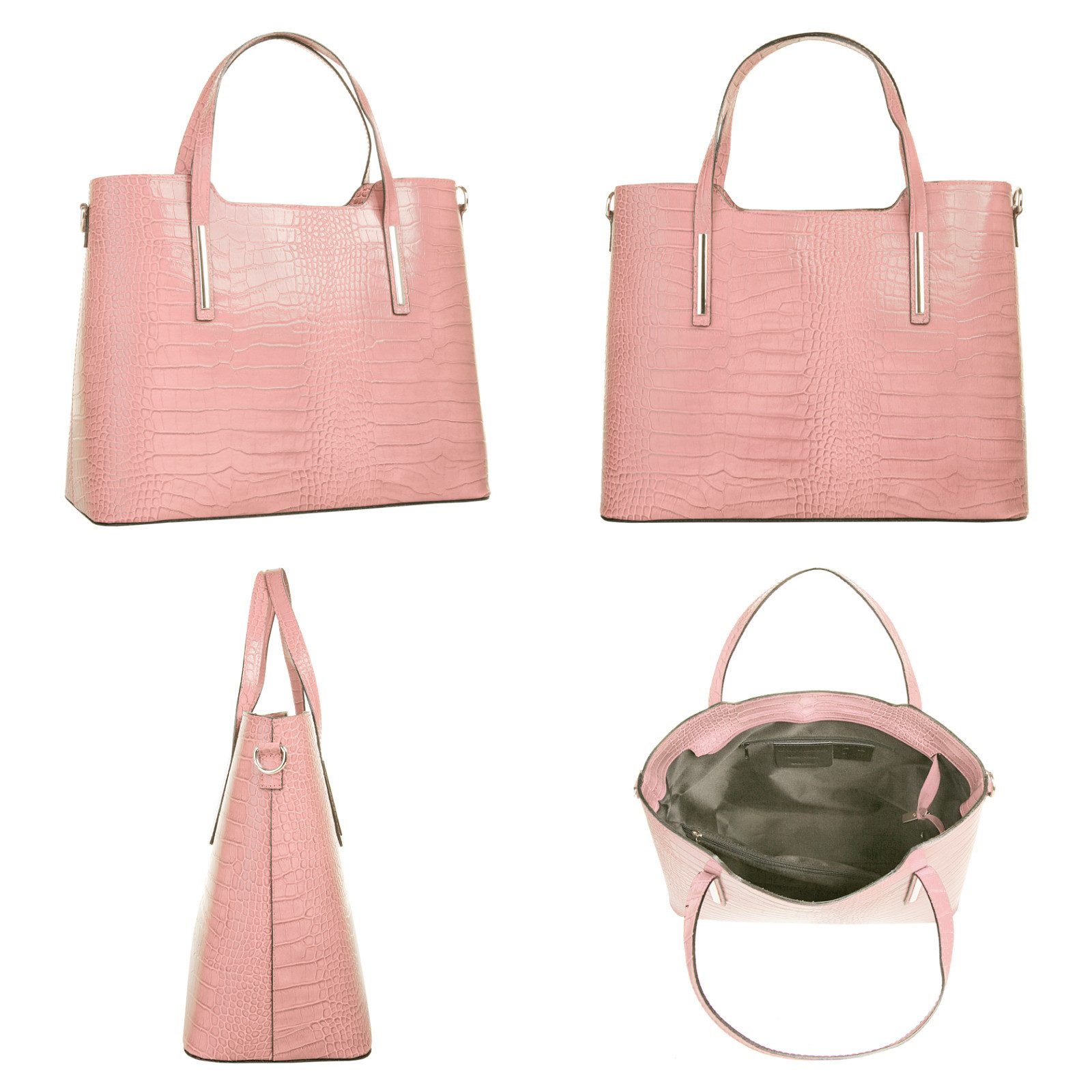 Cluty Tas echt leer, made in italy