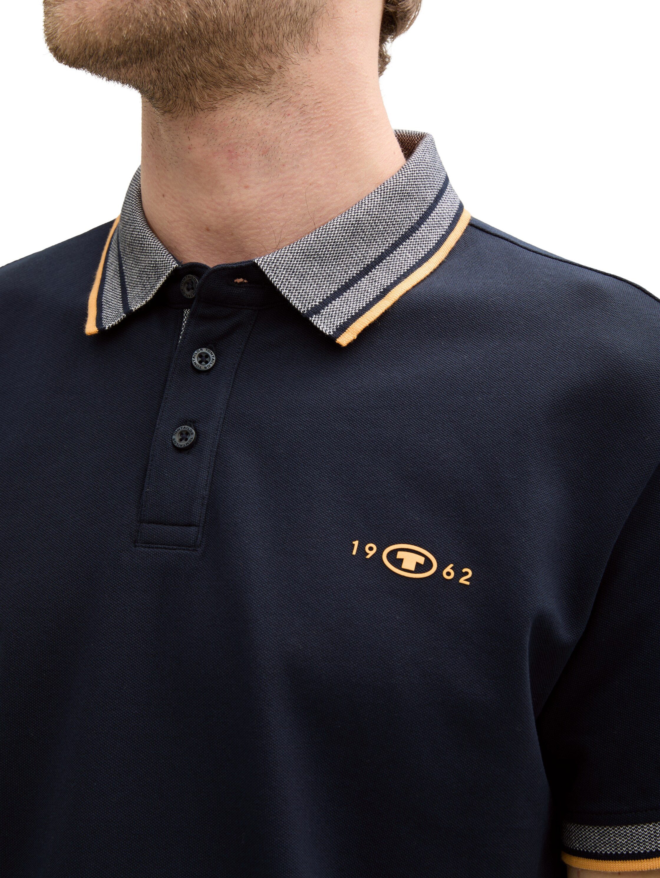 Tom Tailor Poloshirt met geborduurd logo