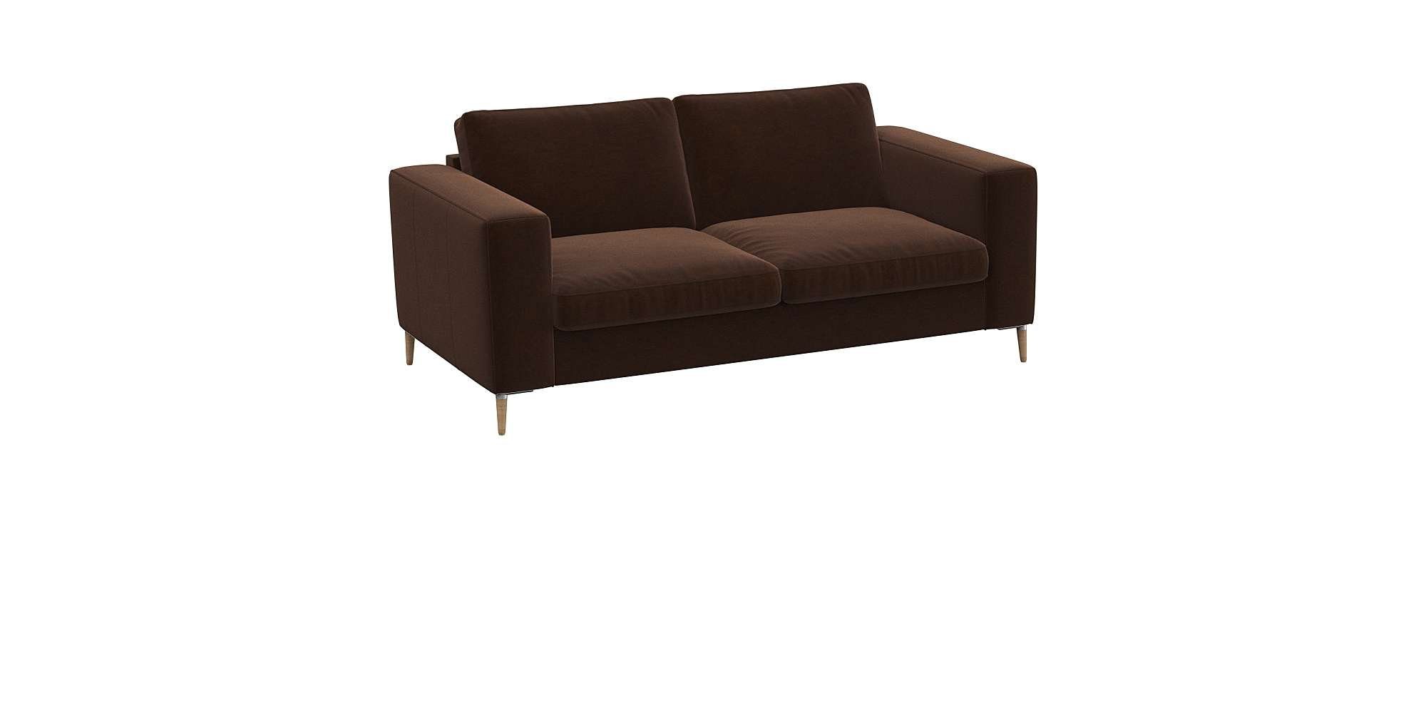 FLEXLUX 2-zitsbank Fiore designsofa, comfortabel en gezellig door hoogwaardige zitconstructie