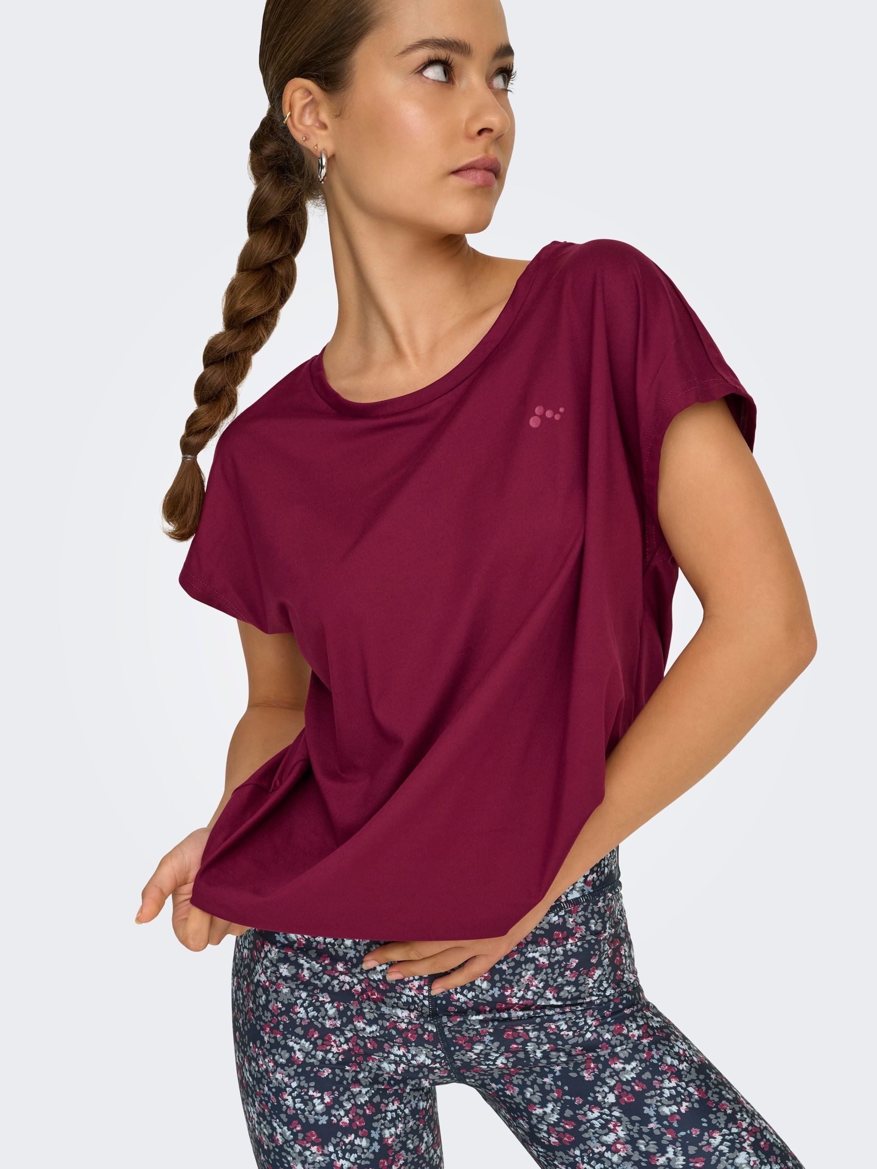 Only Play Trainingsshirt ONPAUBREE SS LOOSE TRAIN TEE - NOOS