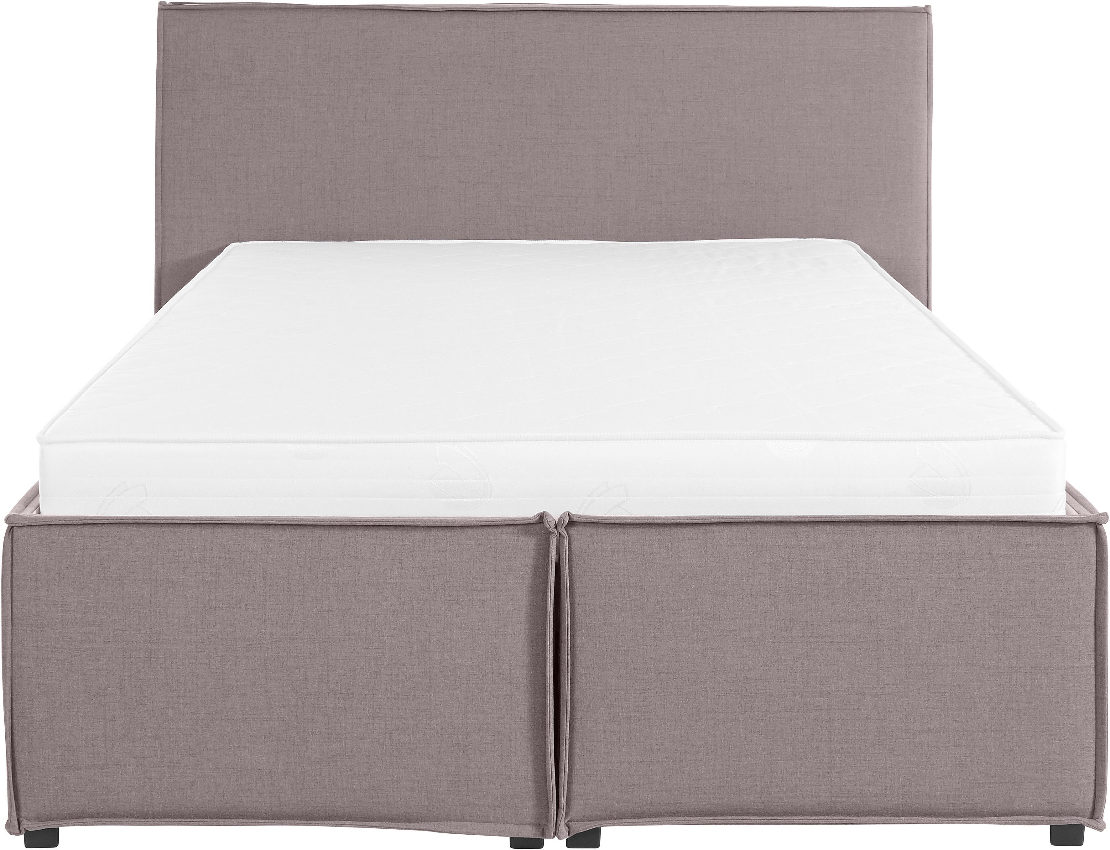 LeGer Home by Lena Gercke Gestoffeerd bed Isaline naar keuze zonder matras of met 3 matrassoorten, hoofdbordhoogte 107 cm