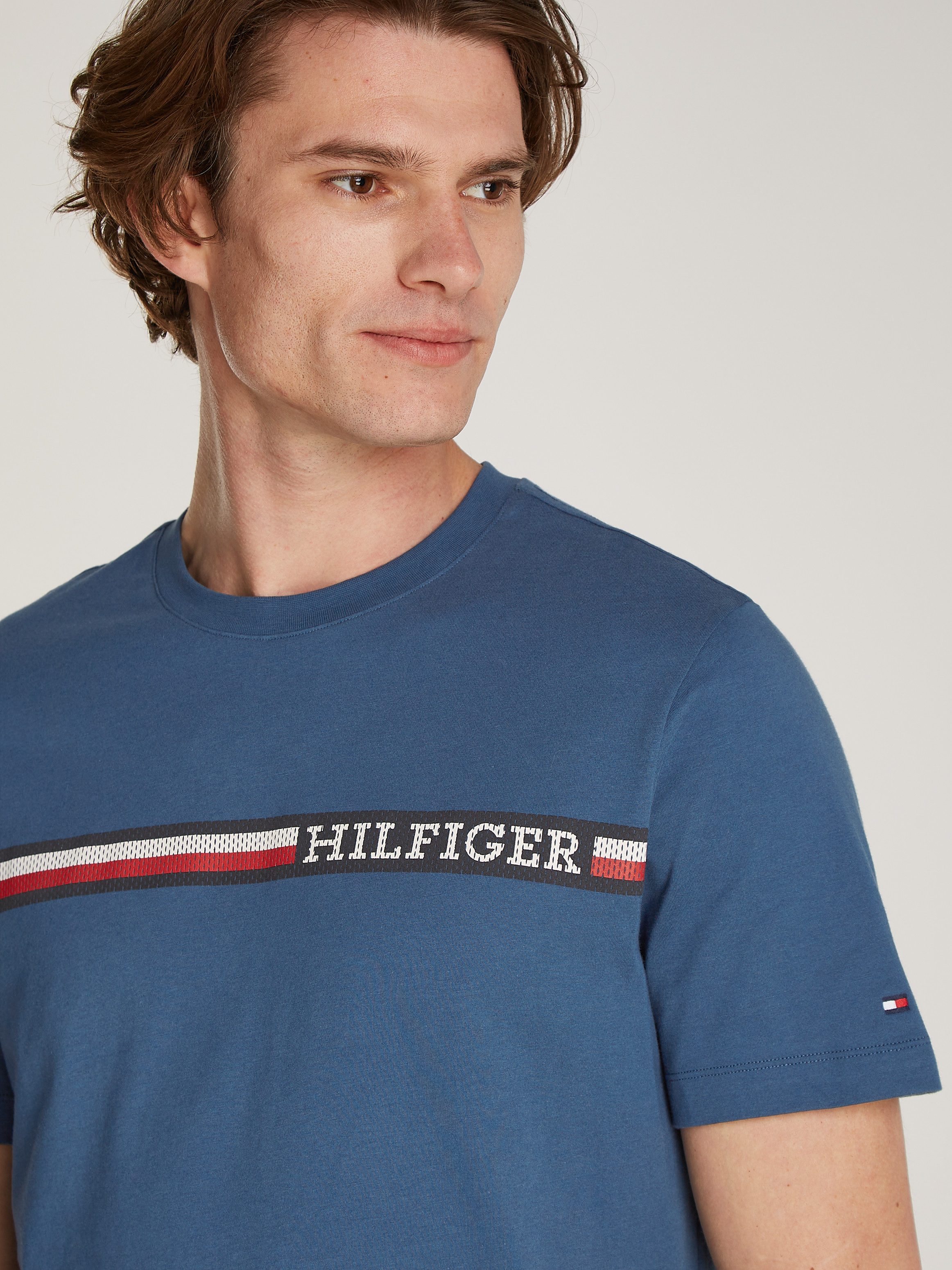 Tommy Hilfiger T-shirt CHEST STRIPE TEE