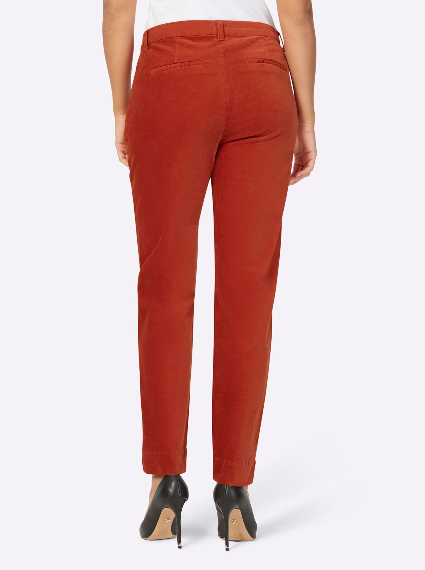 Creation L Fluwelen broek