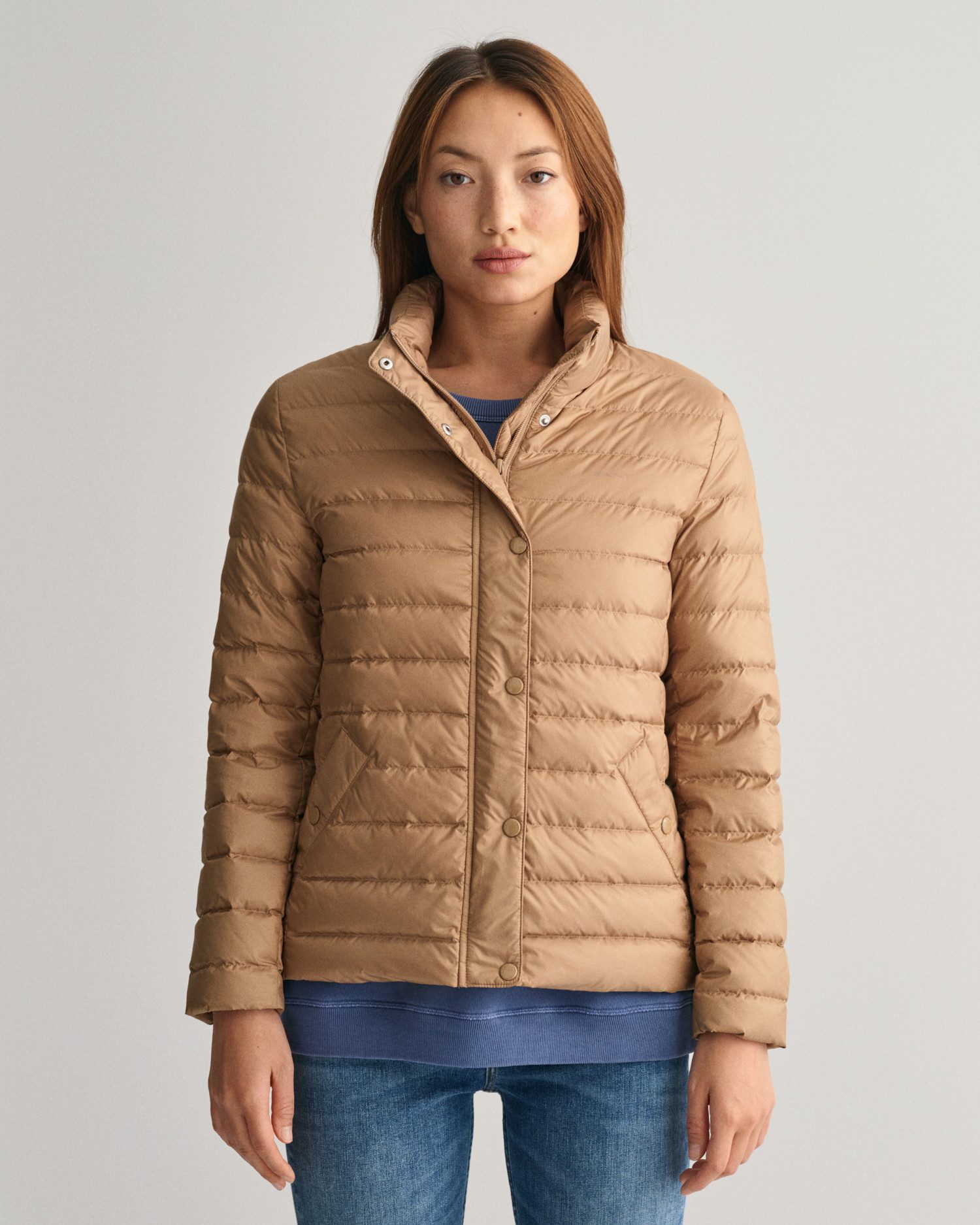 Gant Gewatteerde jas LIGHT DOWN JACKET Waterafstotend, lichtgewicht gewatteerde jas