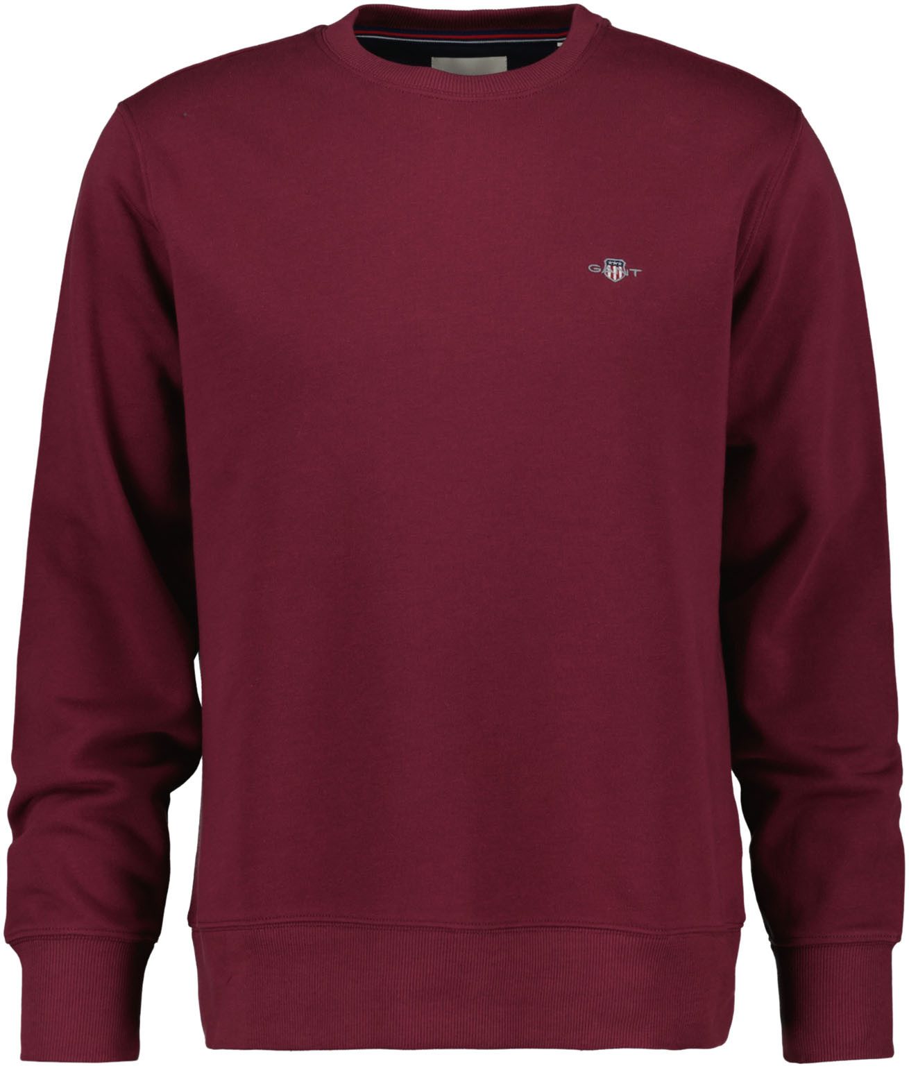 Gant Sweatshirt REG SHIELD C-NECK SWEAT met logoborduursel op borsthoogte