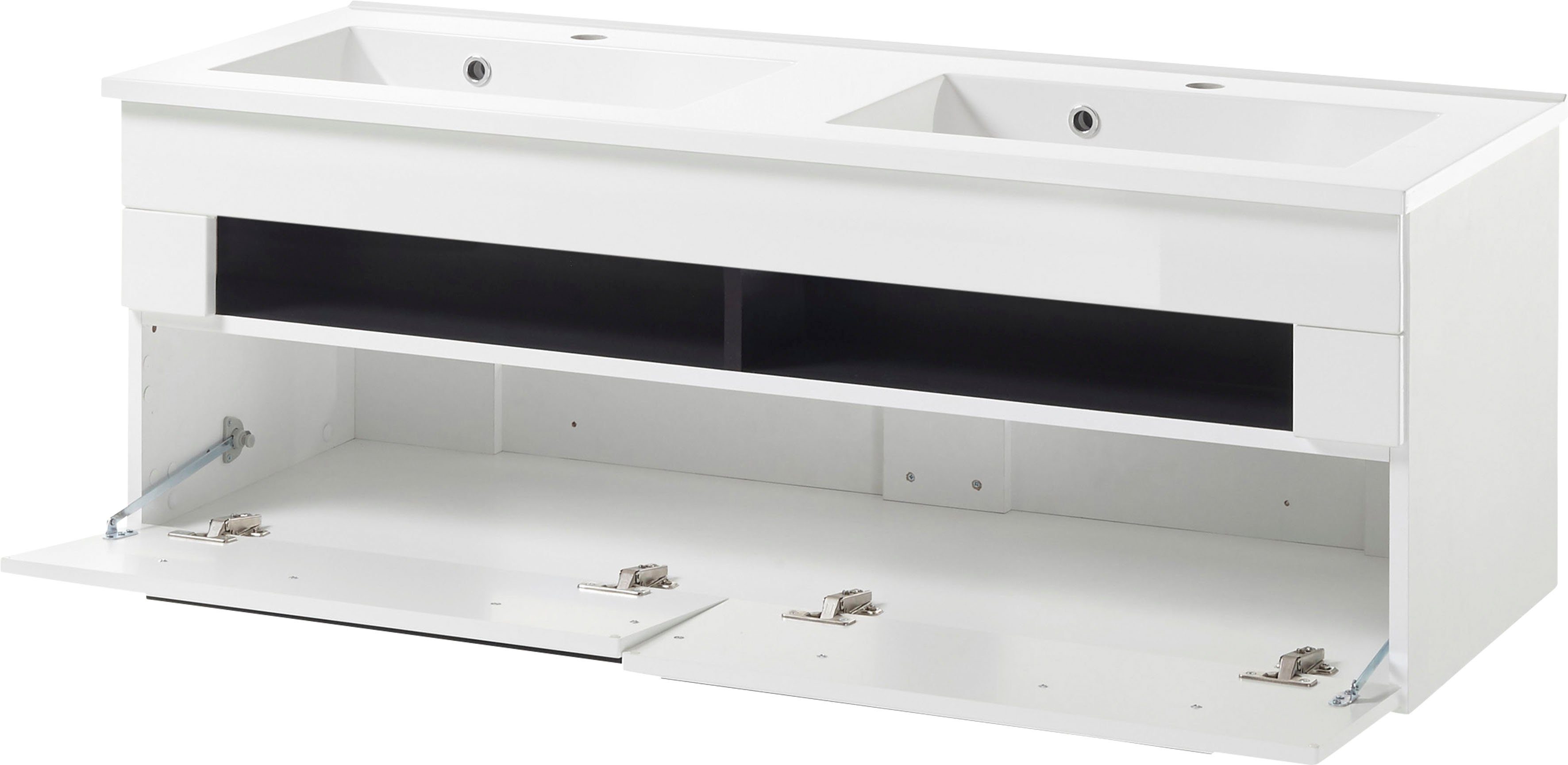 INOSIGN Wastafelonderkast Cantara, wastafel incl. wastafel, modern ontwerp