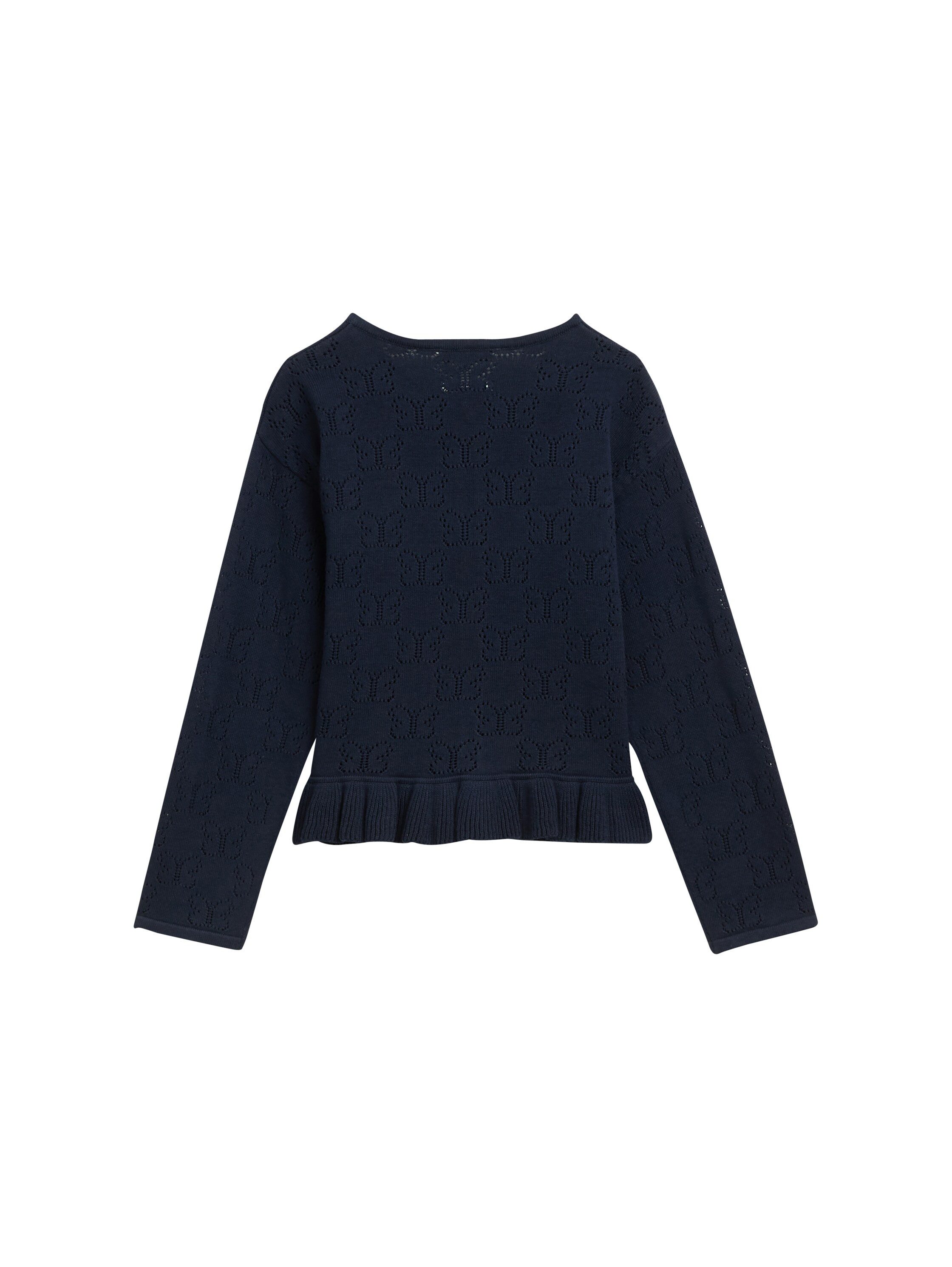 Tom Tailor Cardigan met vlinderknopen