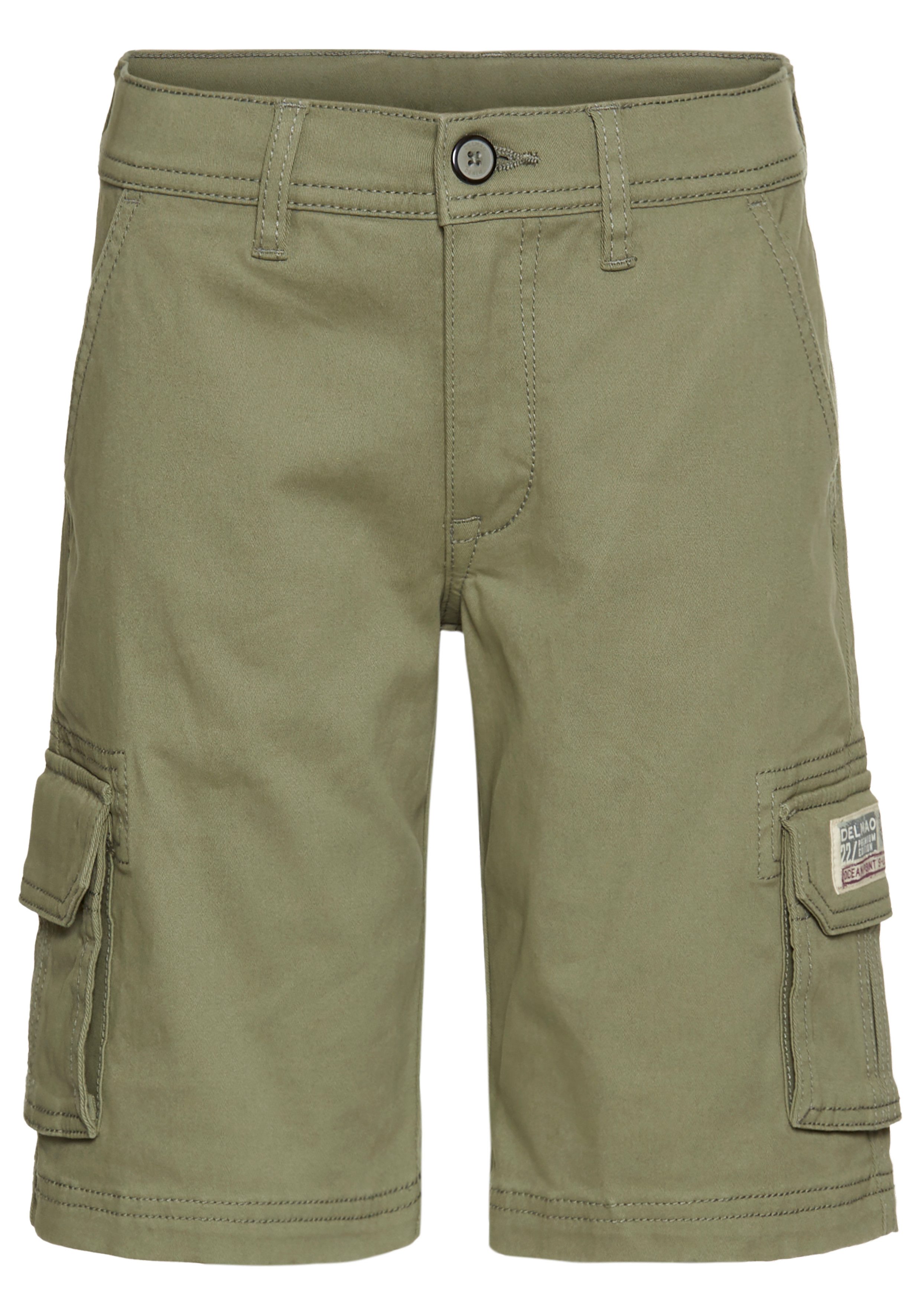 DELMAO Short Cargoshort met veel zakken